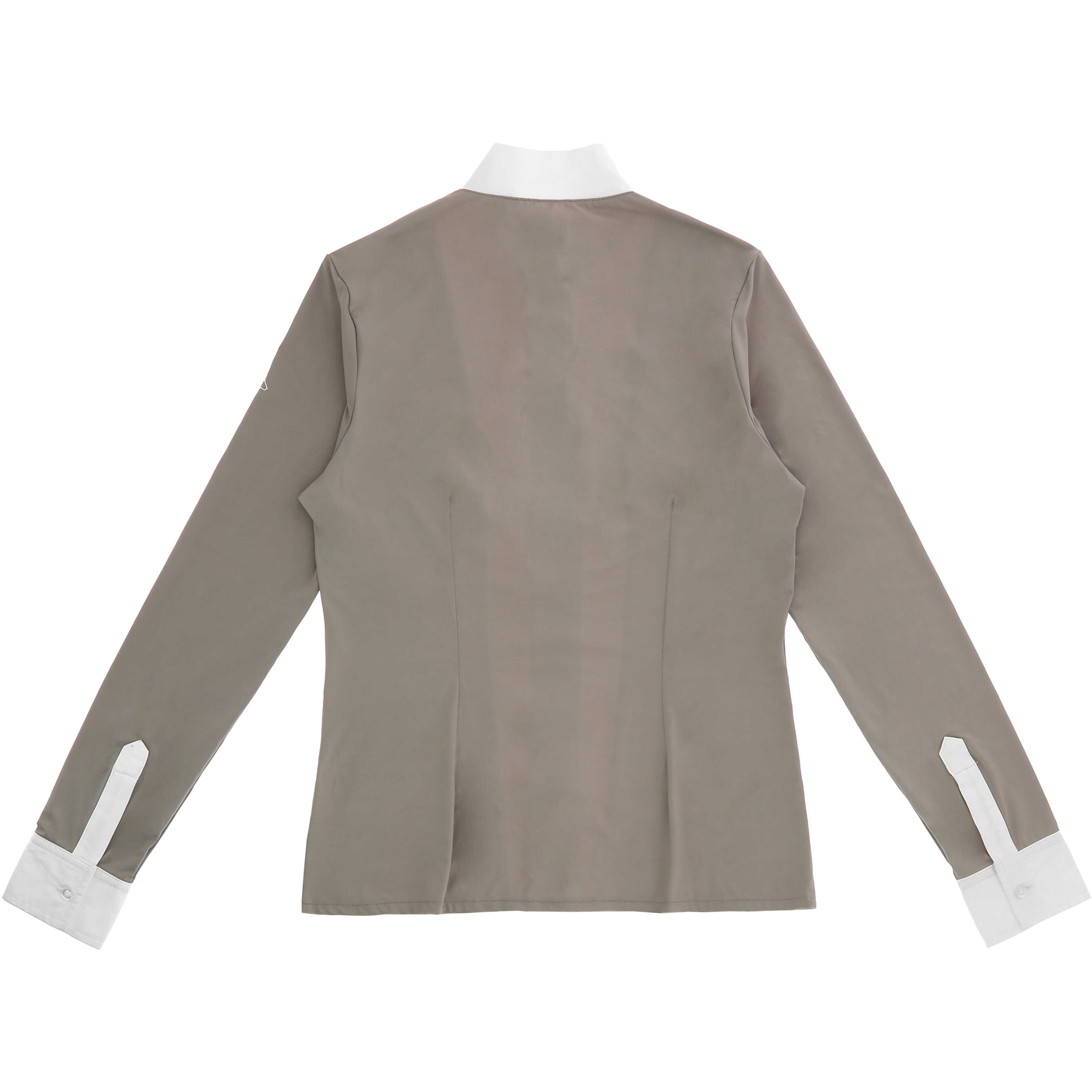Damen Turnierbluse JULIE taupe
