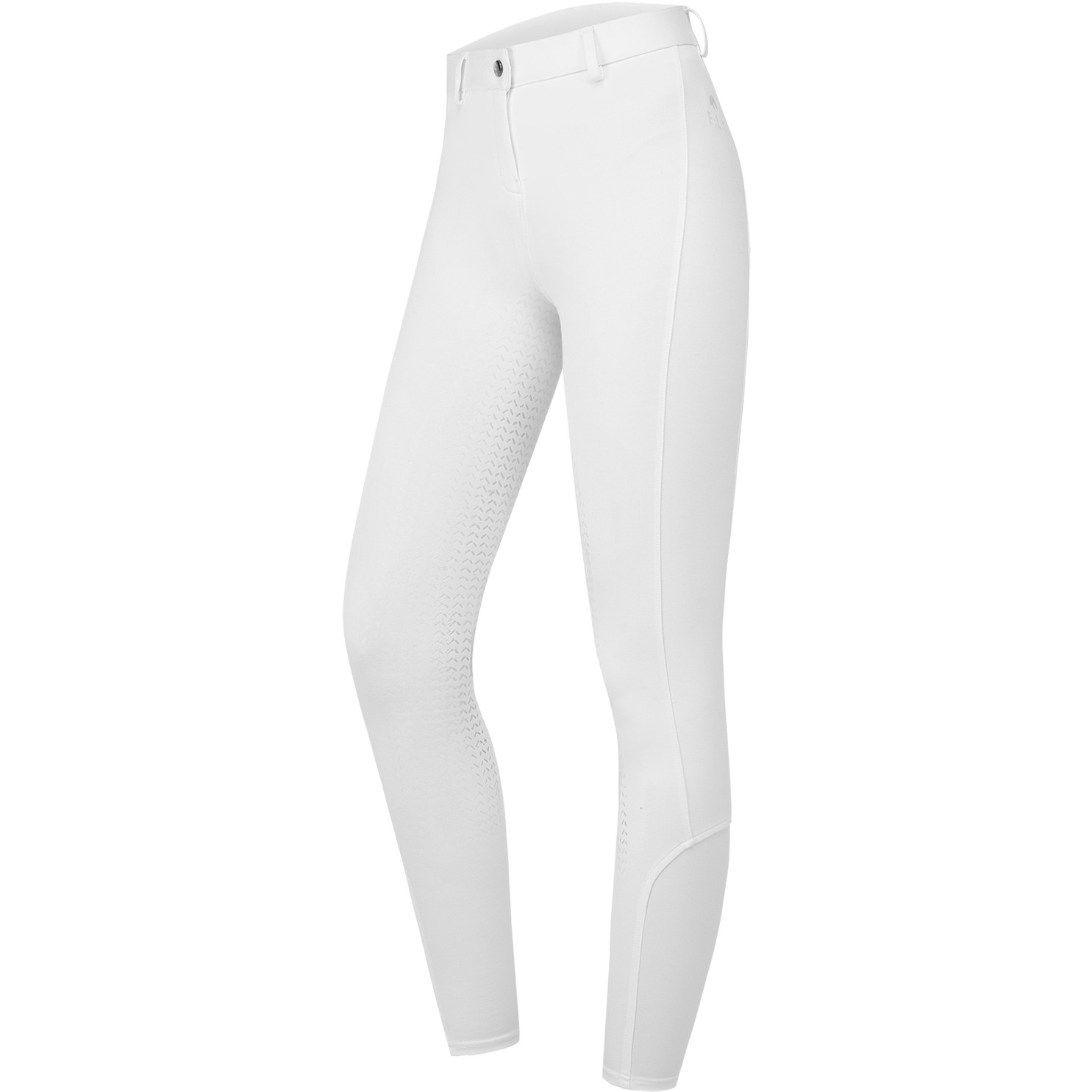 Damen Reithose Silikon Vollbesatz ESSENTIAL weiß