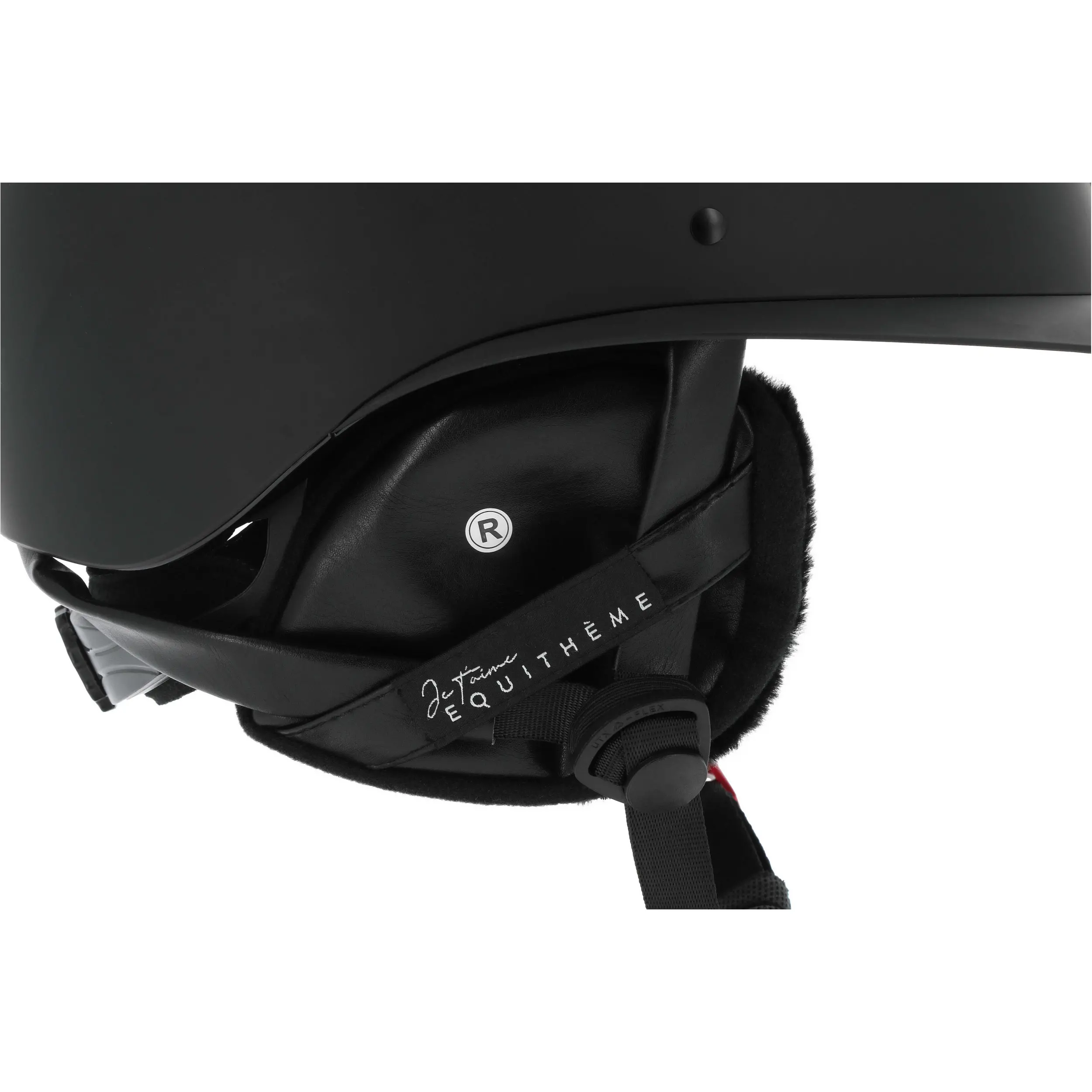 Ohrenschutz für Helm Je t'aime schwarz