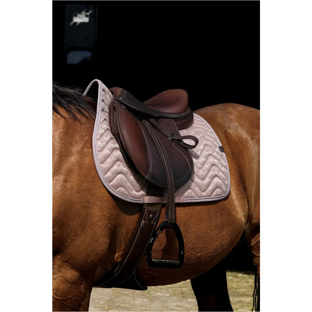 Schabracke BROCART rosa Warmblut Vielseitigkeit Schabracke BROCART rosa Warmblut Vielseitigkeit