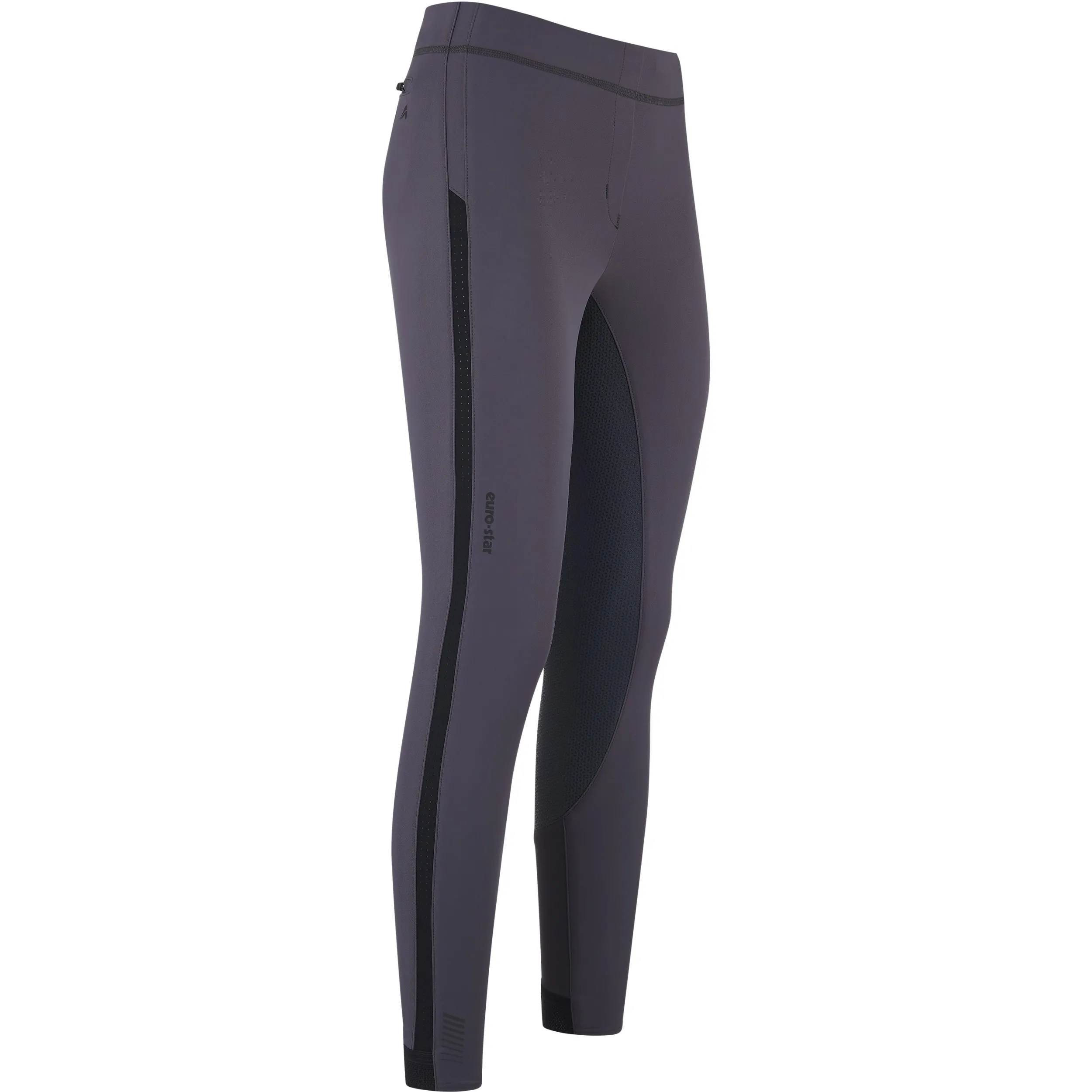 Damen Reitleggings Silikon Vollbesatz EBONY PREMIUM periscope