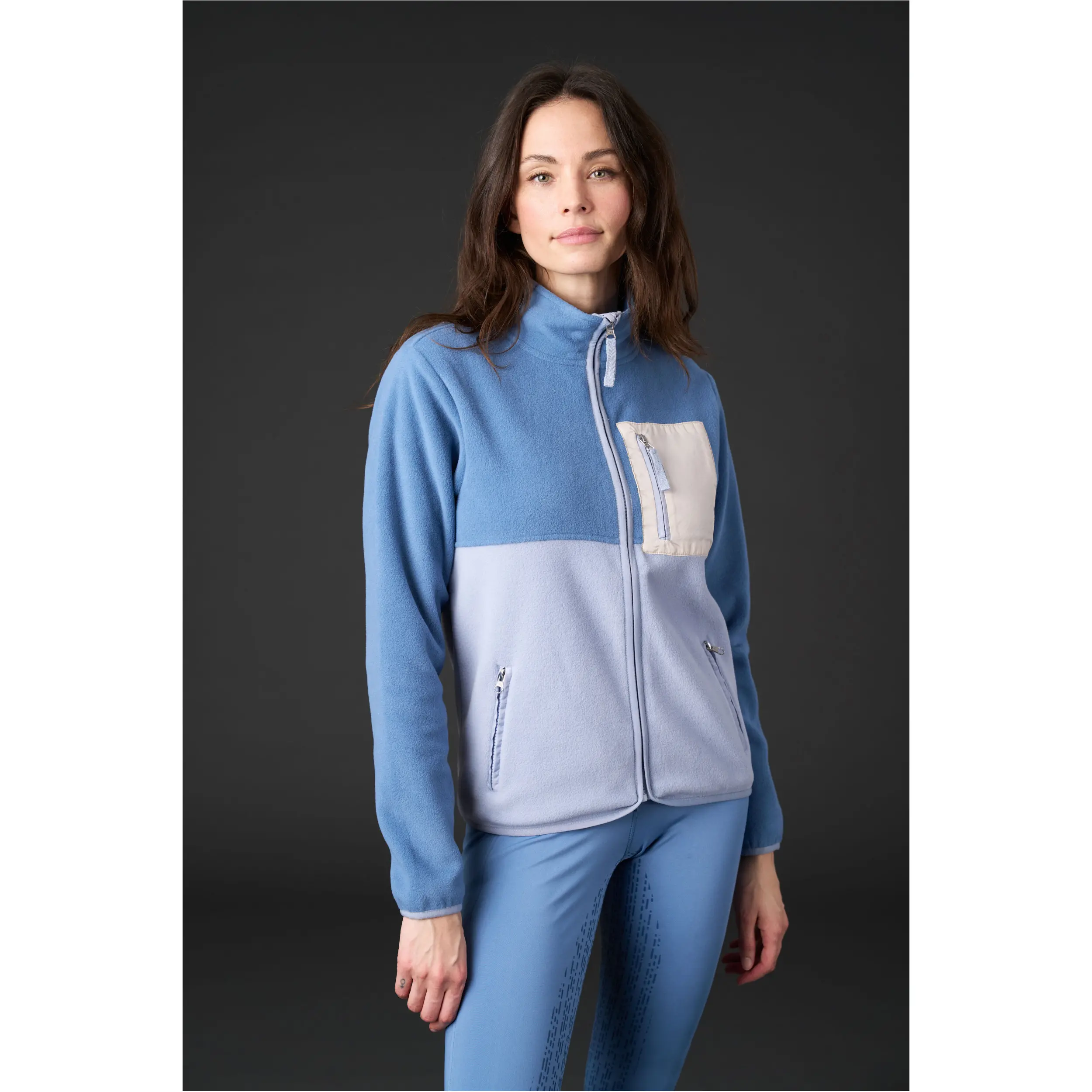 Damen Fleecejacke THEA coronet blue