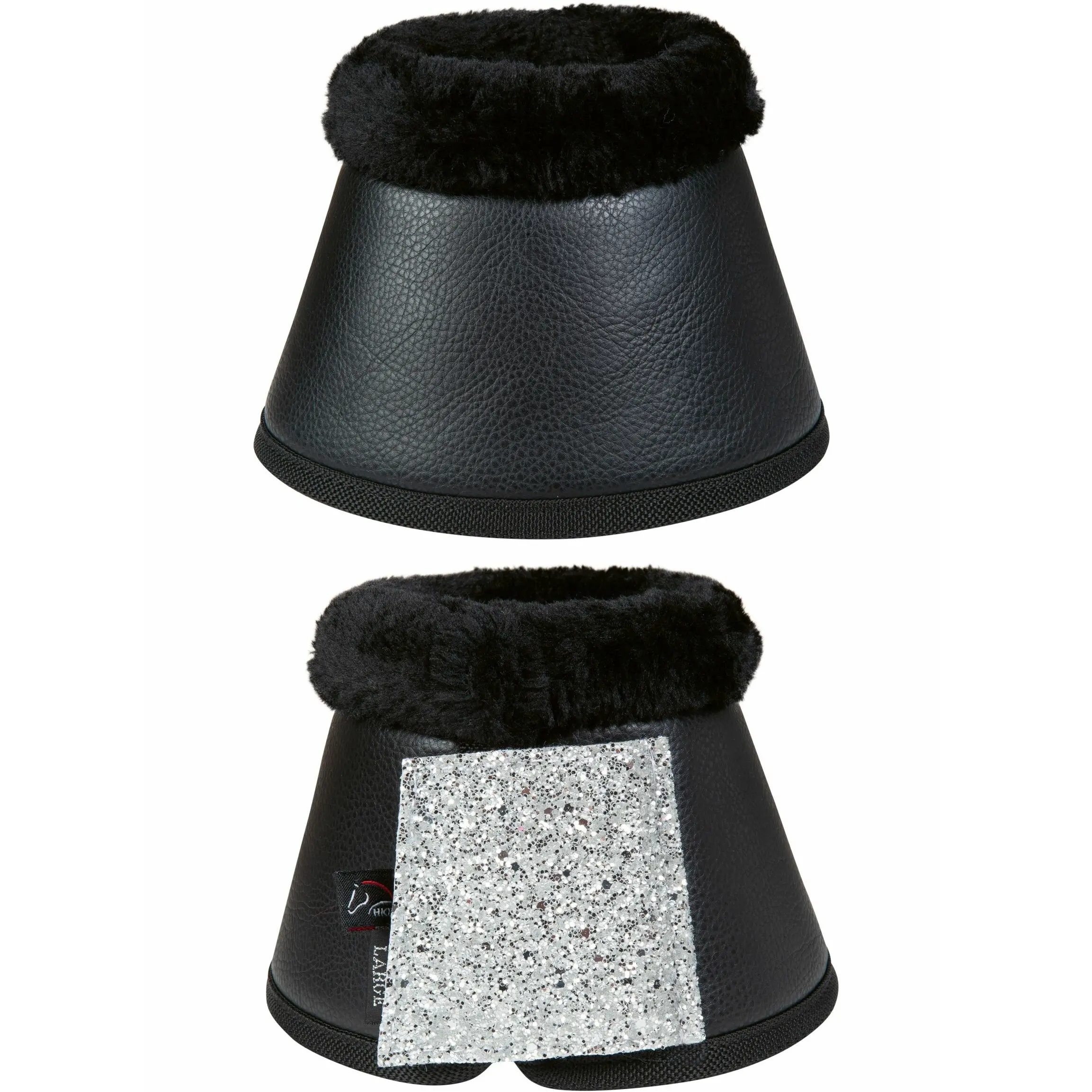 Hufglocken SPARKLE schwarz
