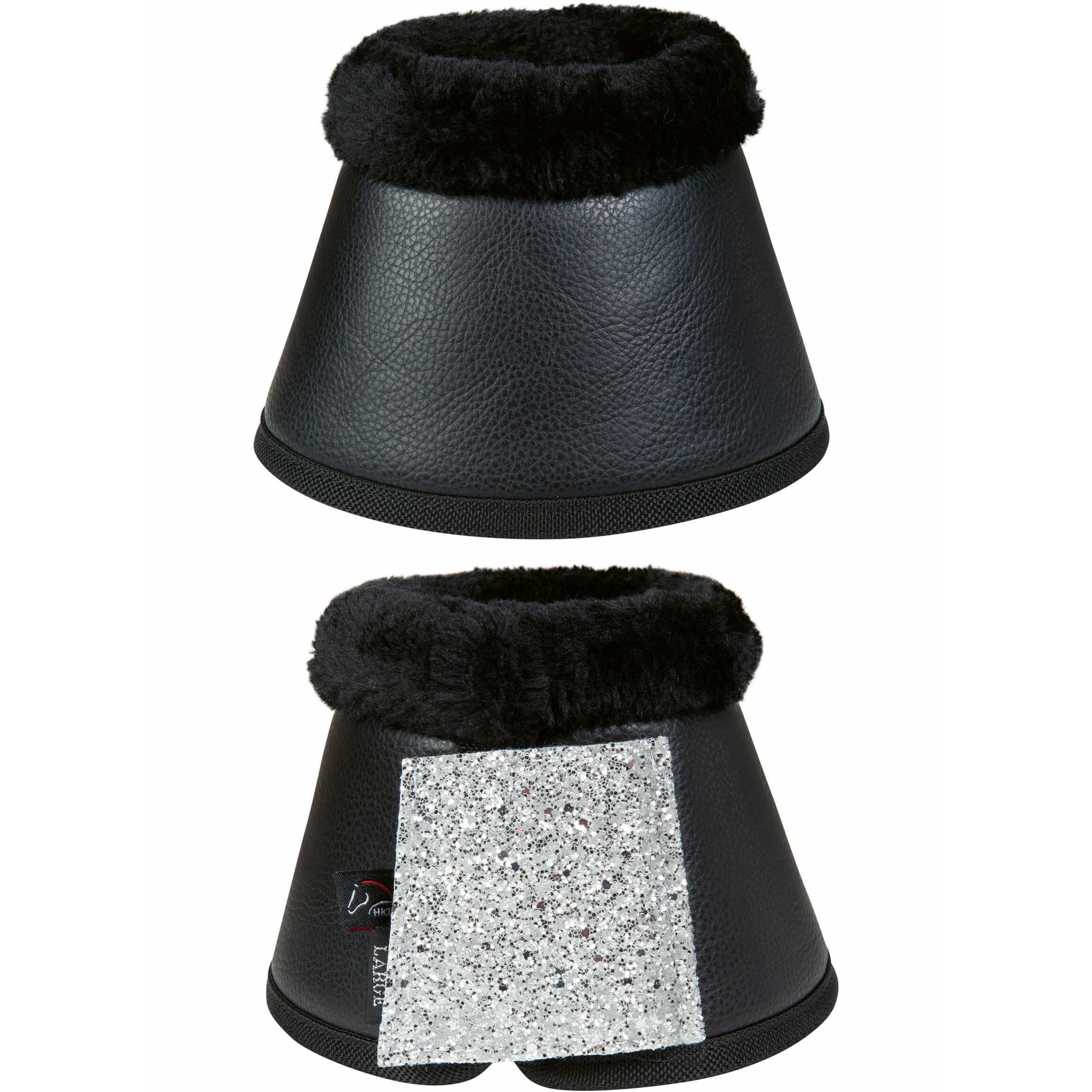 Hufglocken SPARKLE schwarz