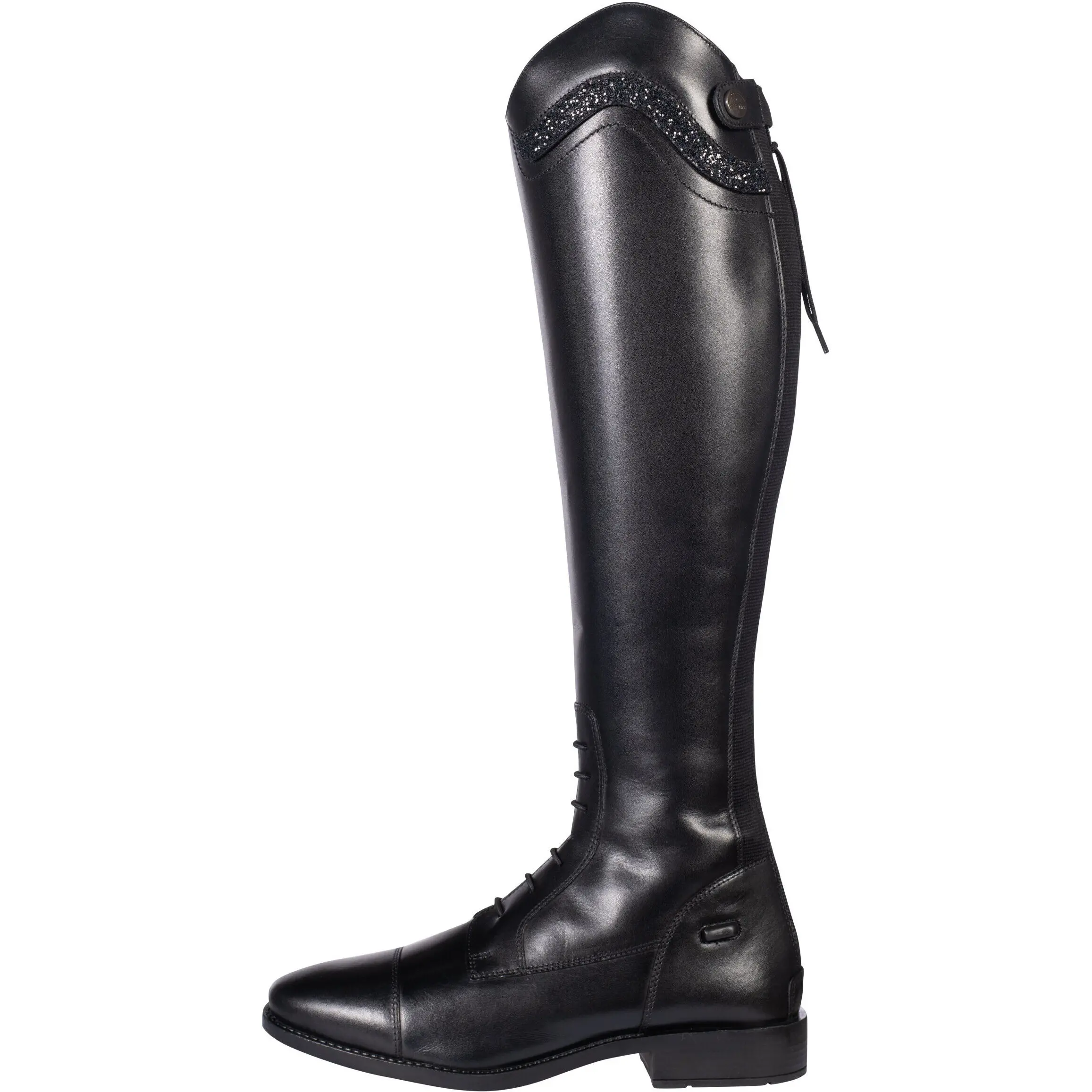 Reitstiefel ZAVIRA Echtleder schwarz