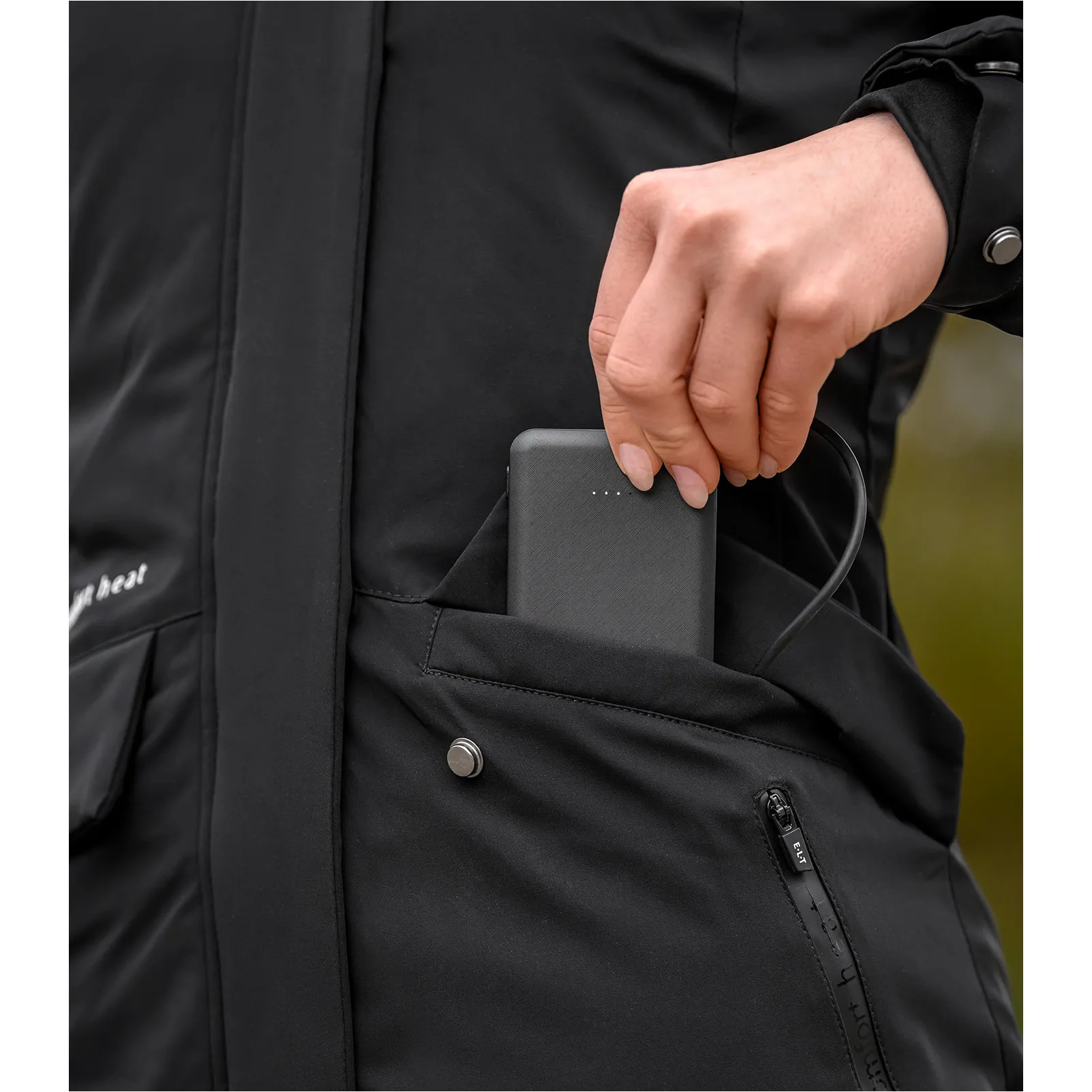Powerbank für beheizte Weste