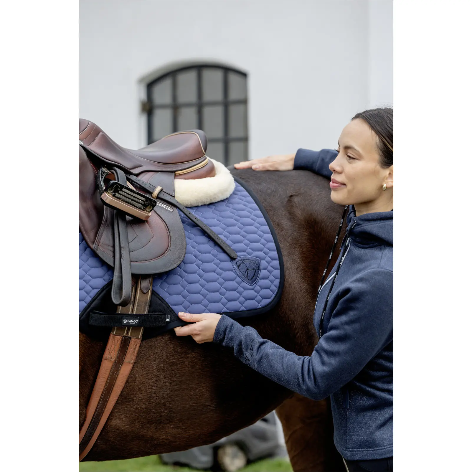 Schabracke FIR-Tech GRAND crown blue