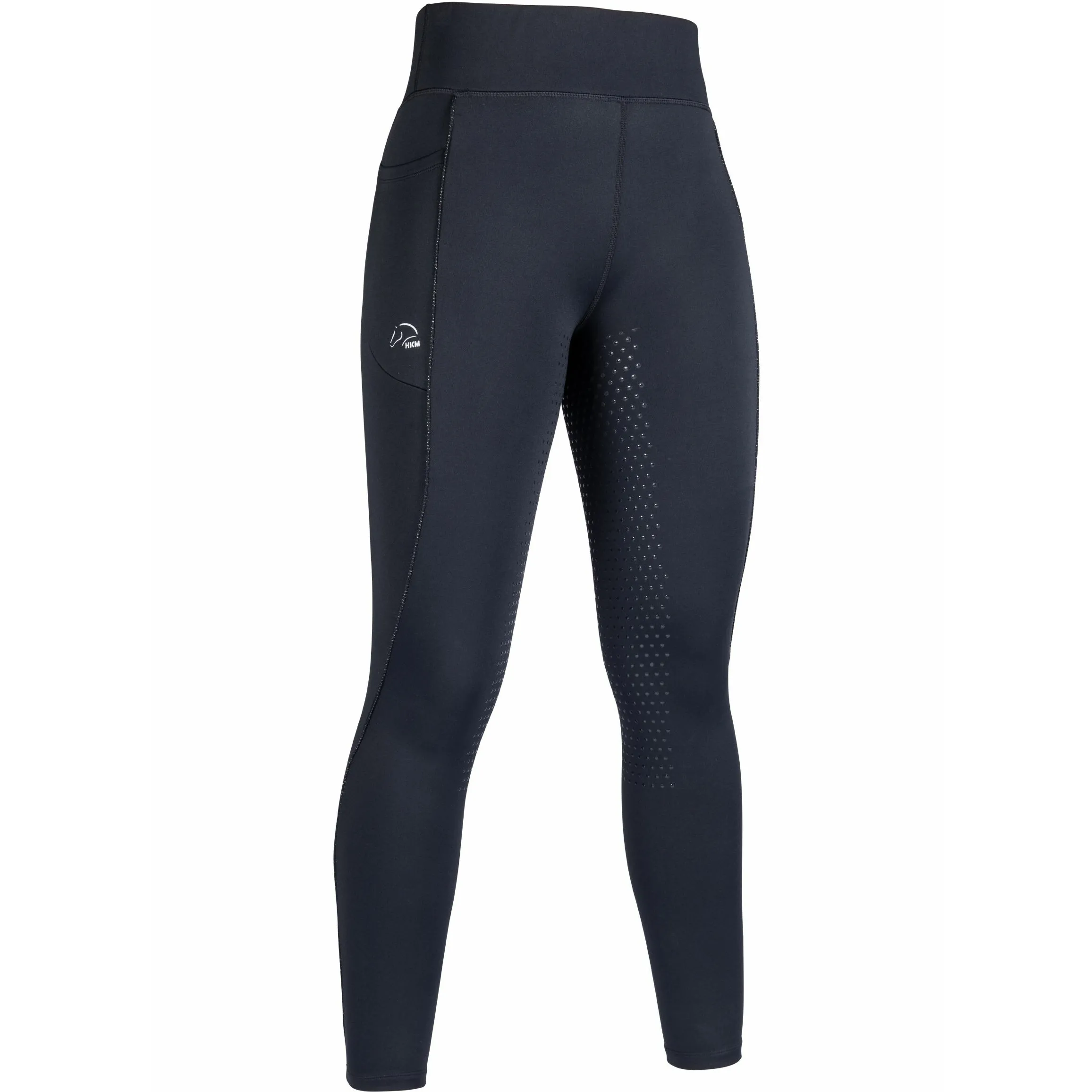 Damen Reitleggings Silikon Vollbesatz ALICE schwarz