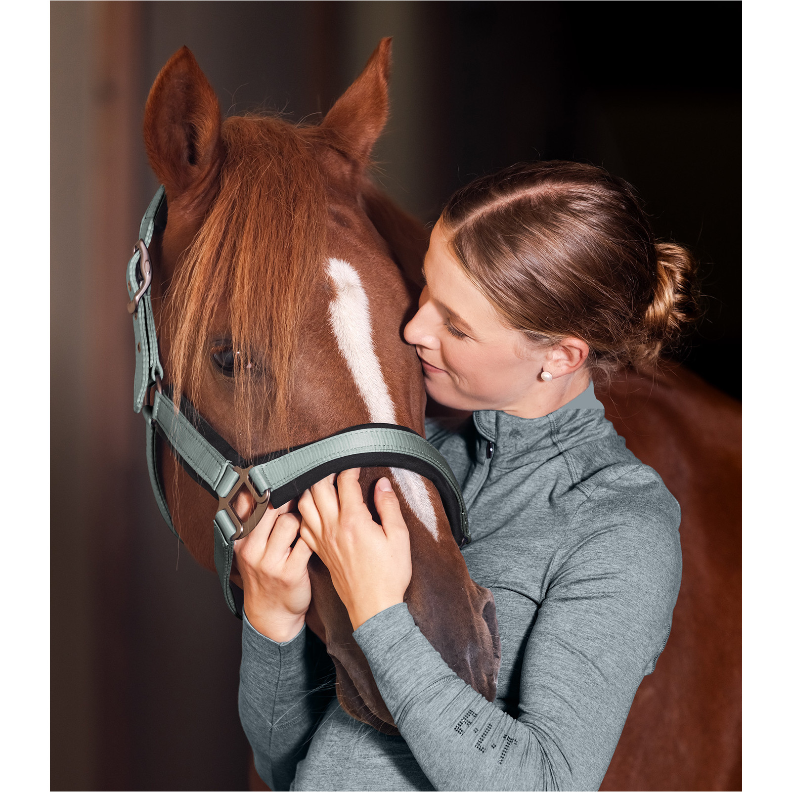 Halfter SOFT TOUCH silberblau Halfter SOFT TOUCH silberblau
