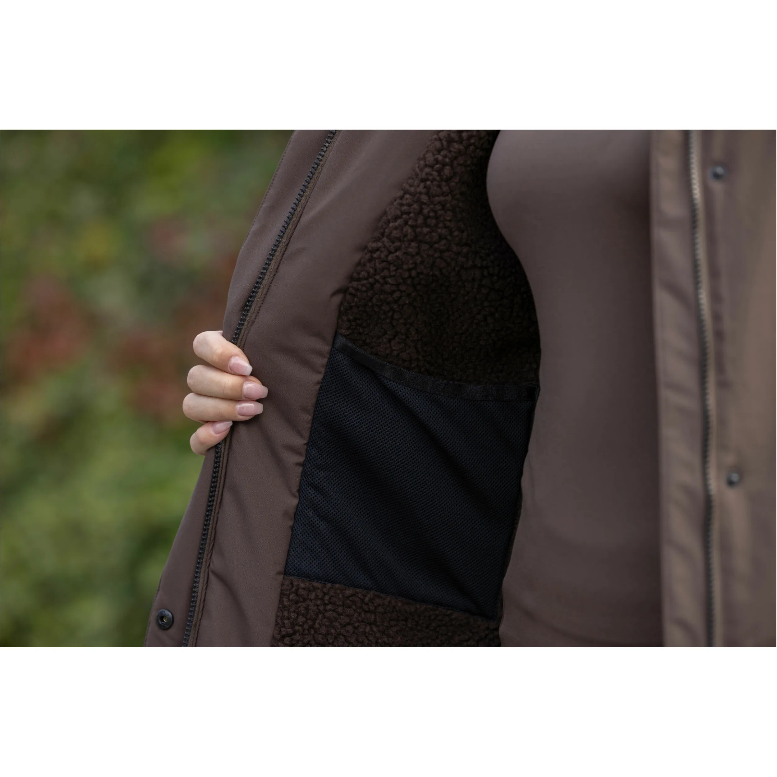 Damen Parka EXCLUSIVE coffee