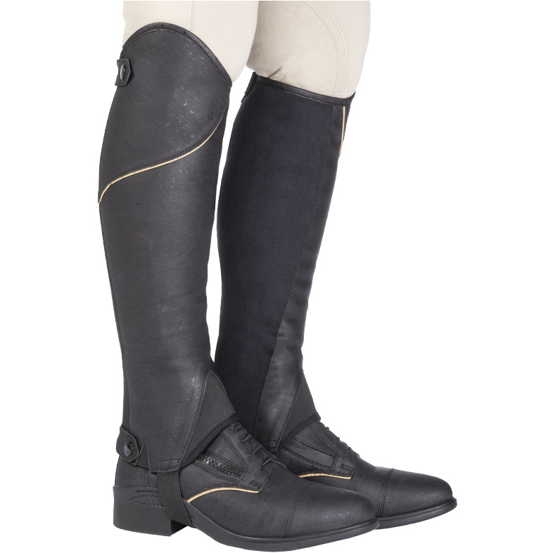 Minichaps CORTICA Vegan Kork schwarz/beige Minichaps CORTICA Vegan Kork schwarz/beige