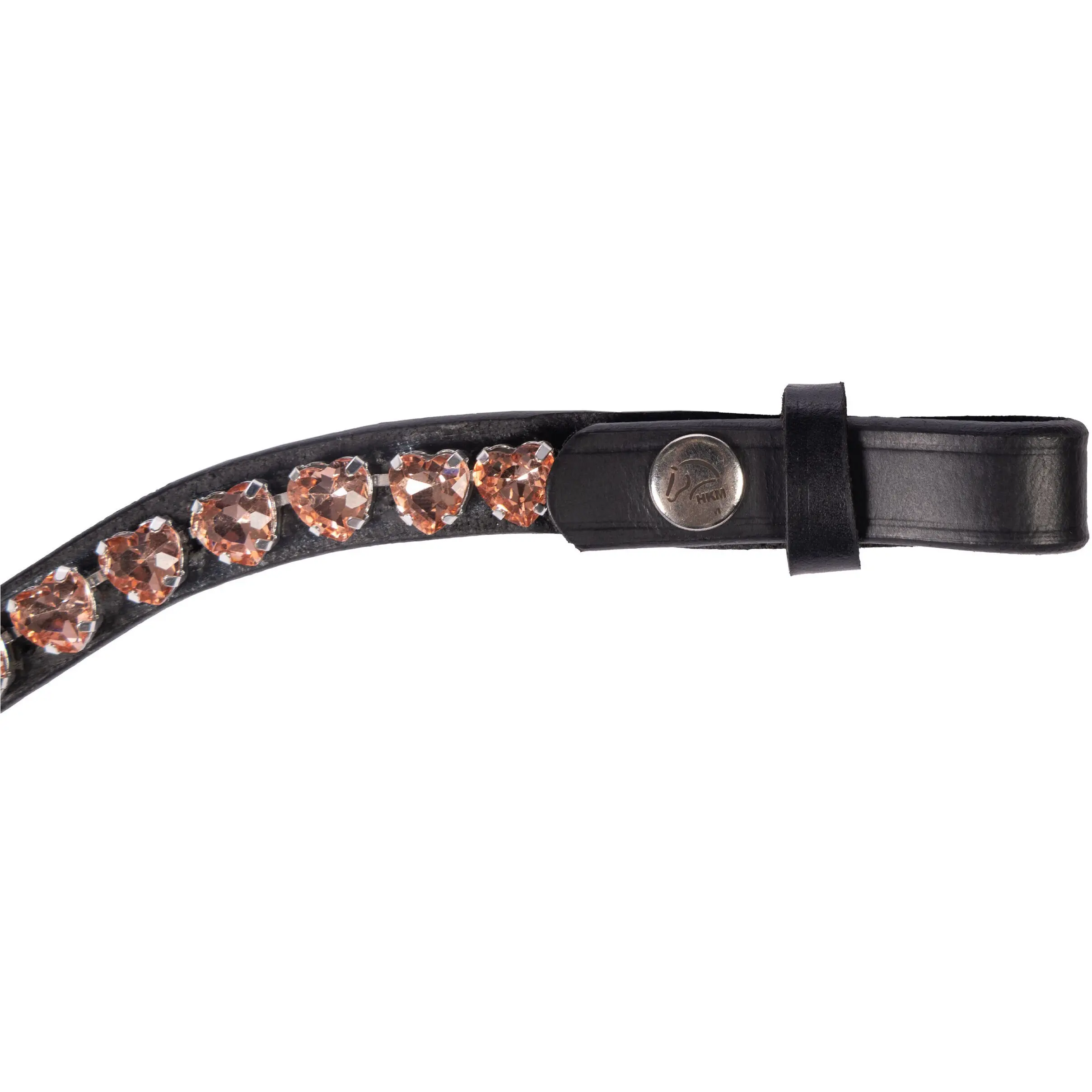 Stirnband AMOUR schwarz/taupe