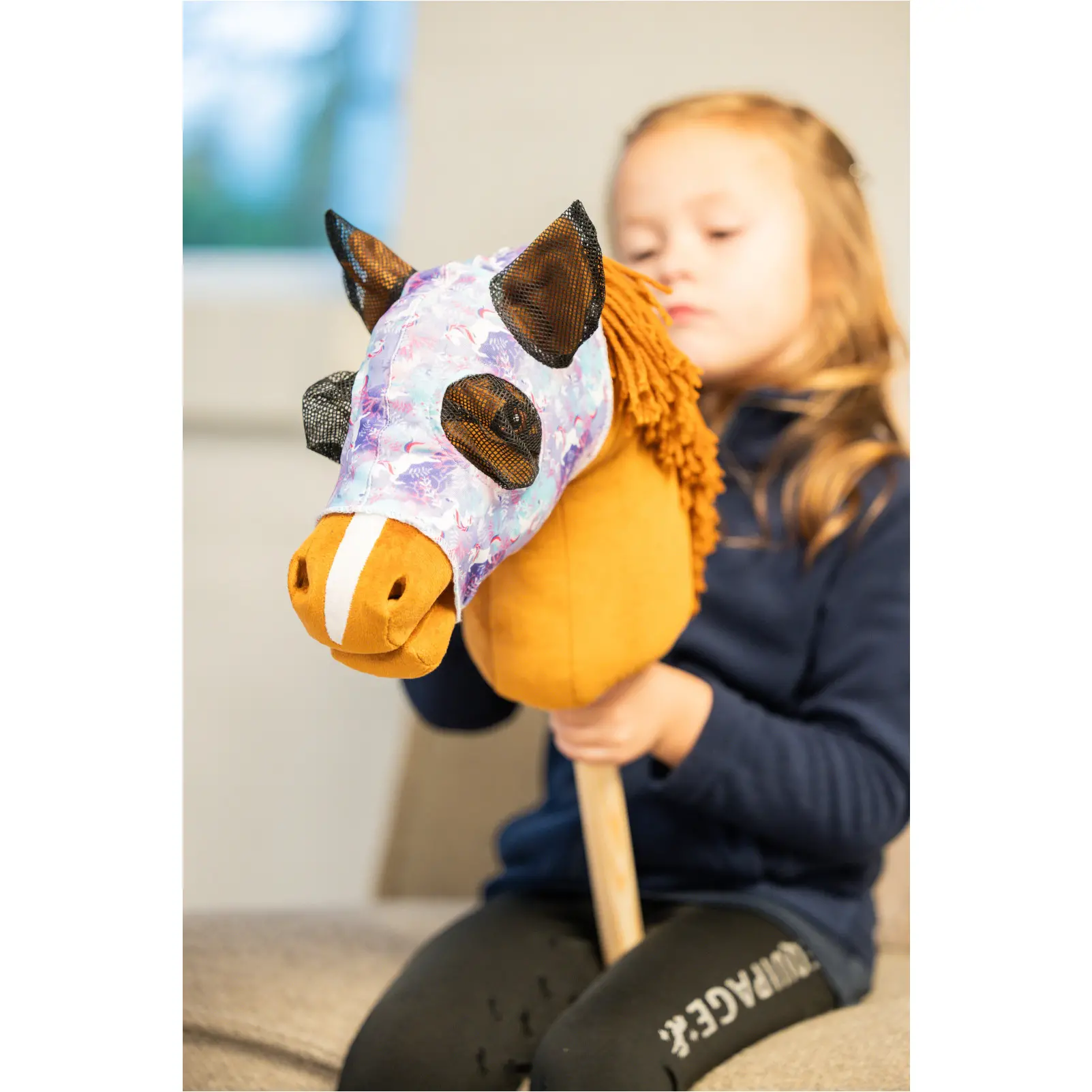 Spielzeugfliegenmaske UNICORN lavendel