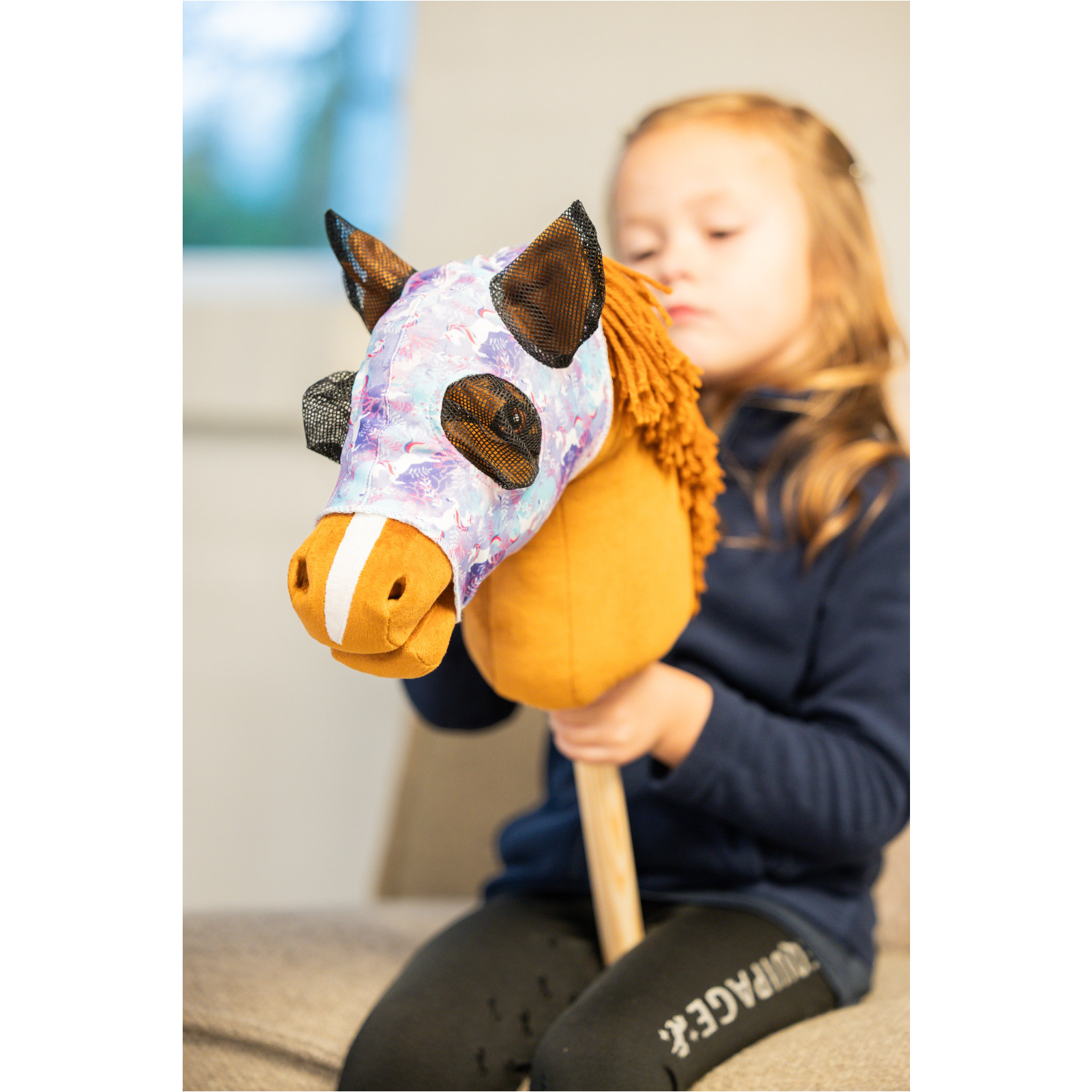 Spielzeugfliegenmaske EINHORN lavendel Spielzeugfliegenmaske EINHORN lavendel