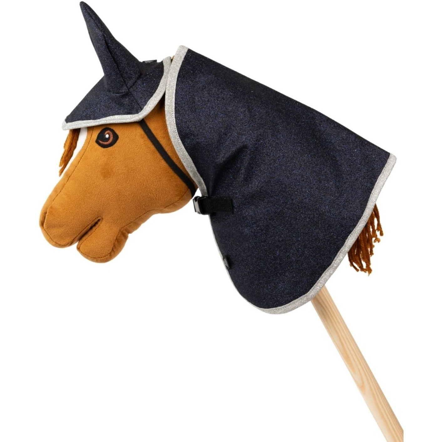 Spielzeugset Decke mit Fliegenhaube marineblau glitter Spielzeugset Decke mit Fliegenhaube marineblau glitter