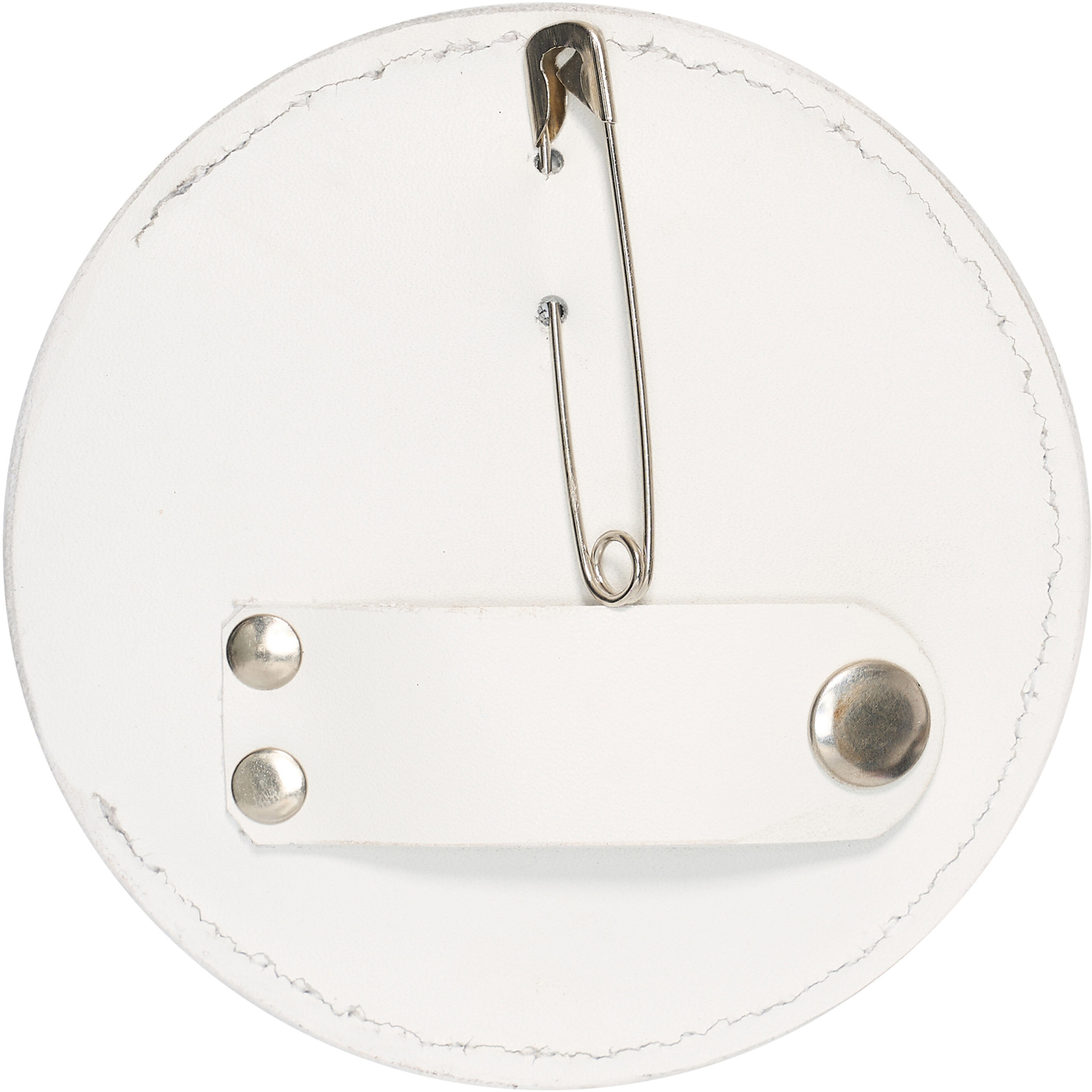 Turniernummern 2er Set IRHRound weiß