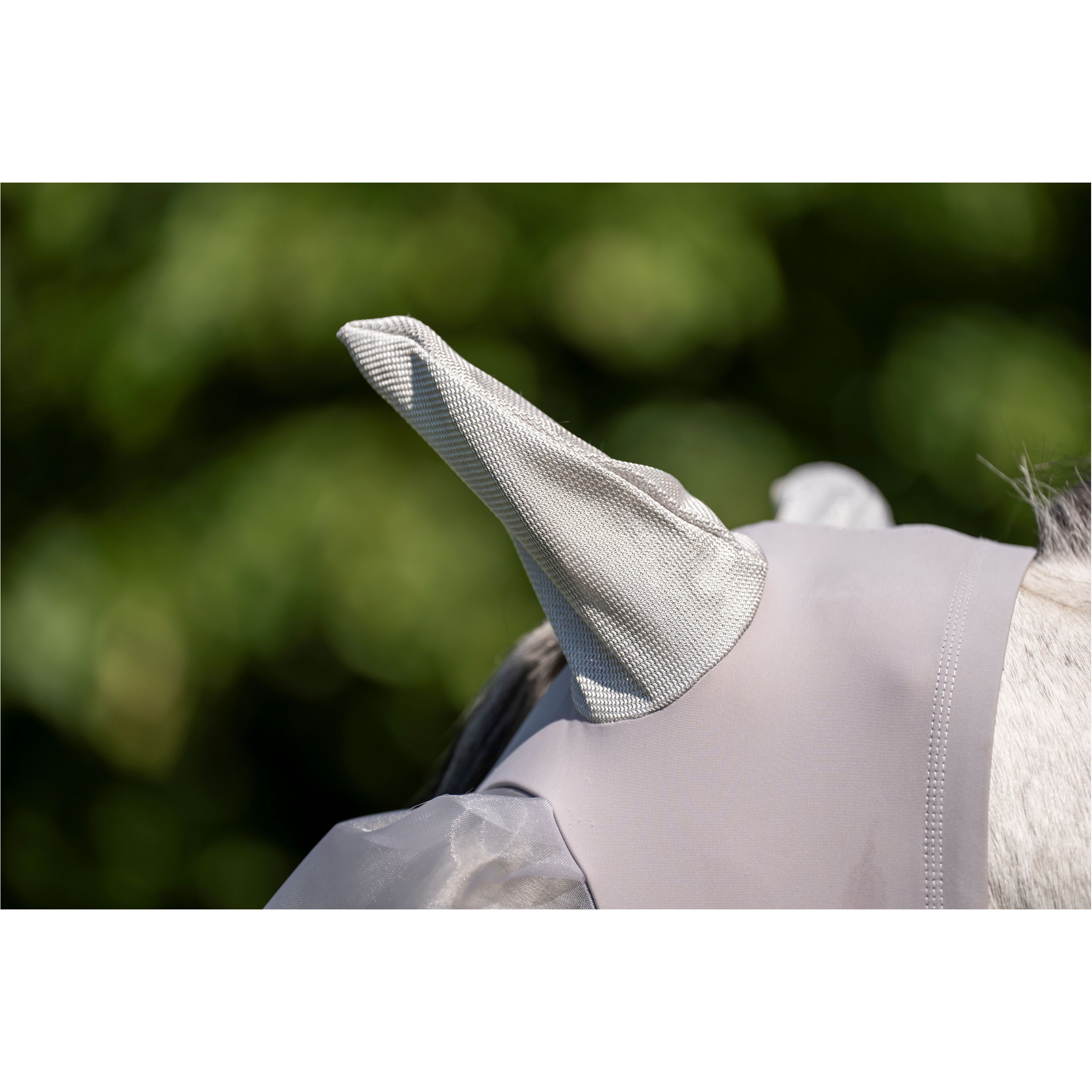 Fliegenmaske AMIGO Defense Flymask silver Fliegenmaske AMIGO Defense Flymask silver