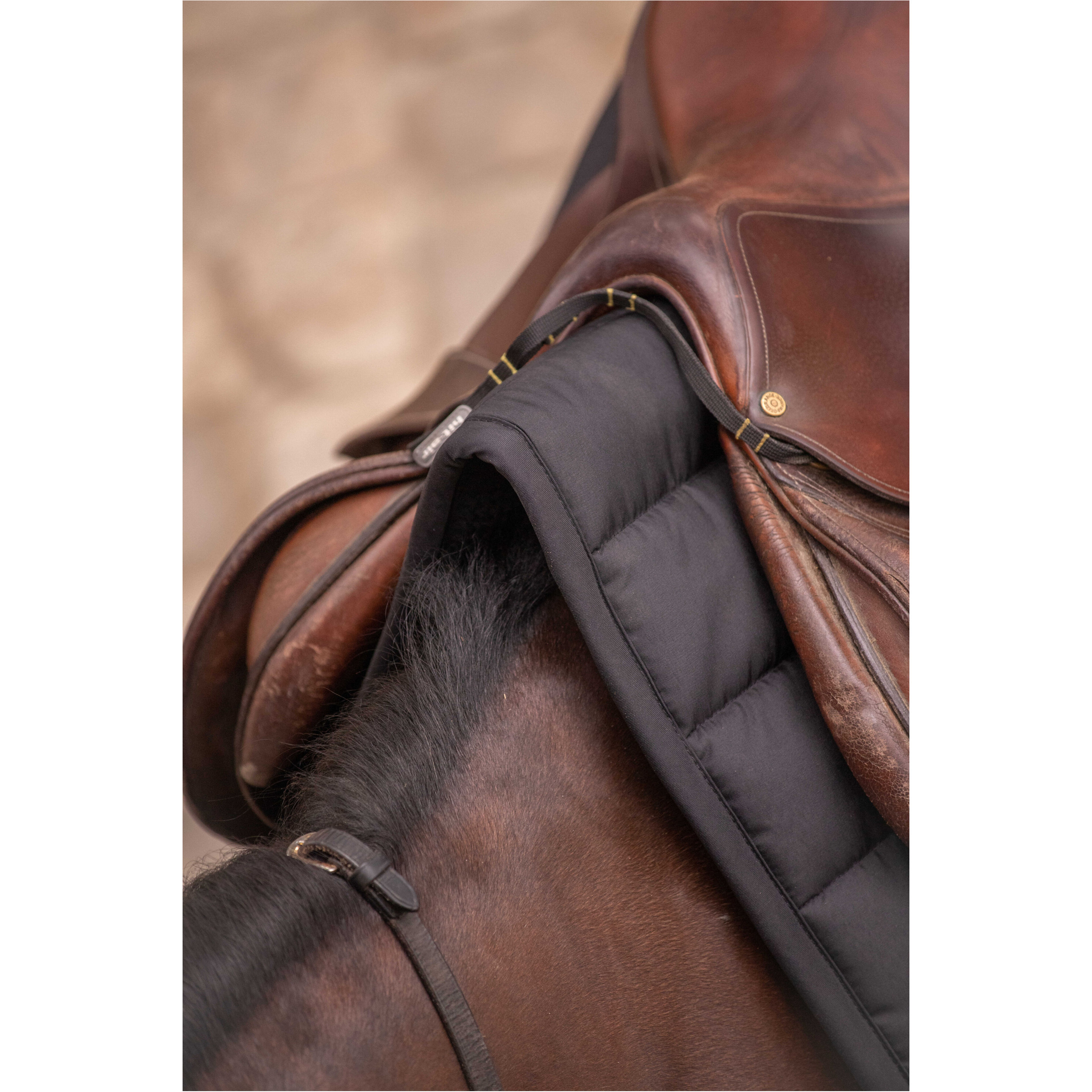 Schabracke BIG PAD schwarz Warmblut