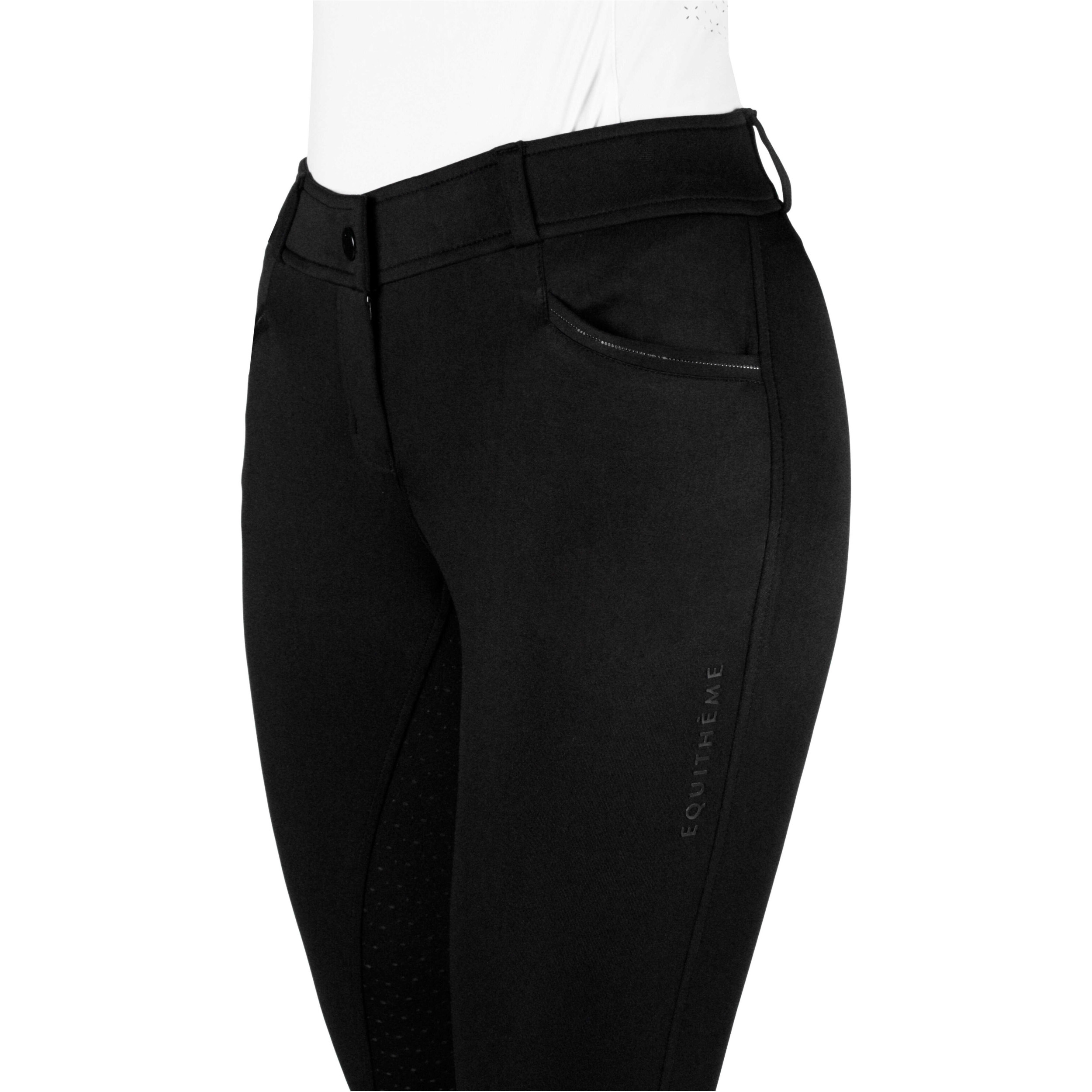 Damen Reithose Silikon Vollbesatz EK-CARLY schwarz