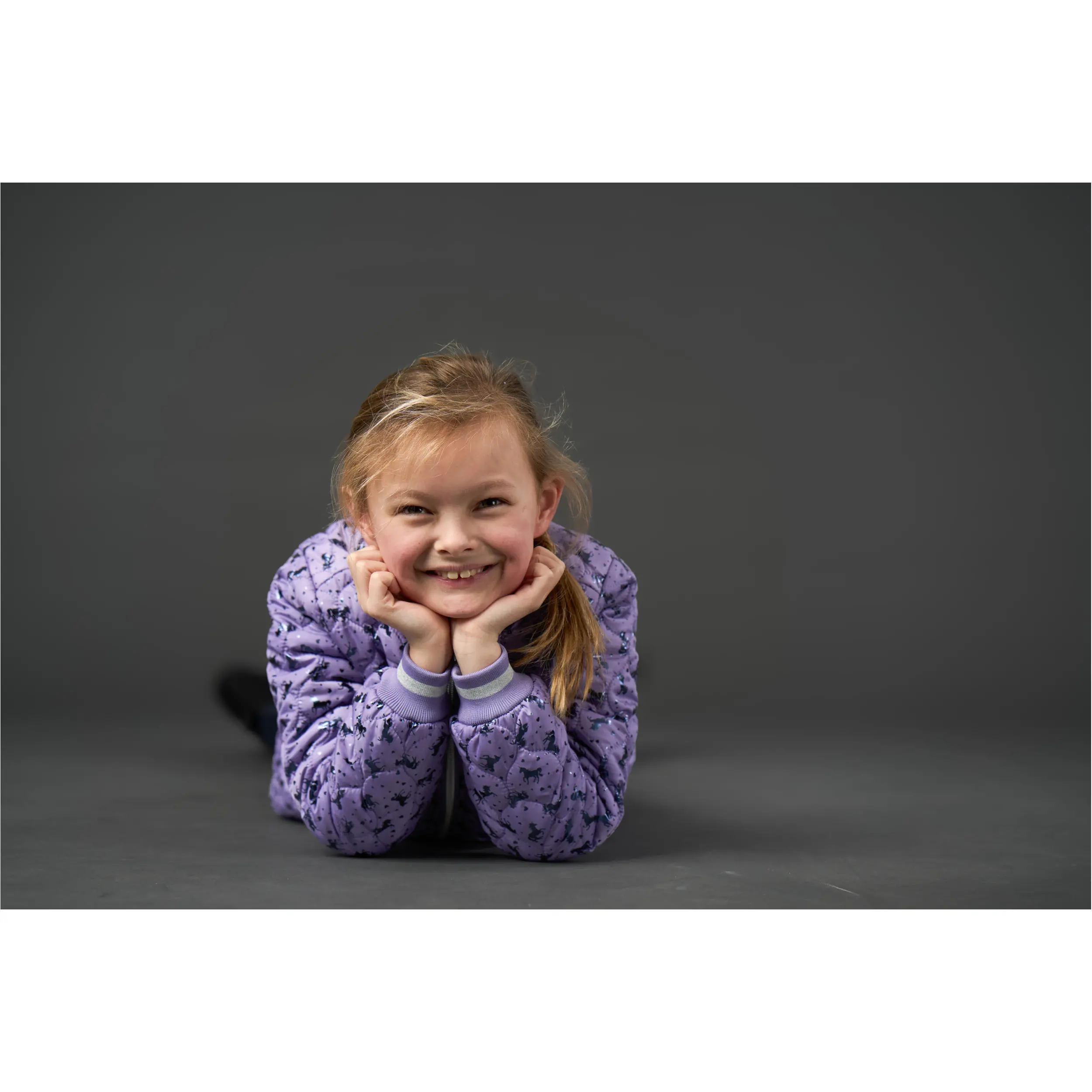 Kinder Reitjacke ALANA aster purple