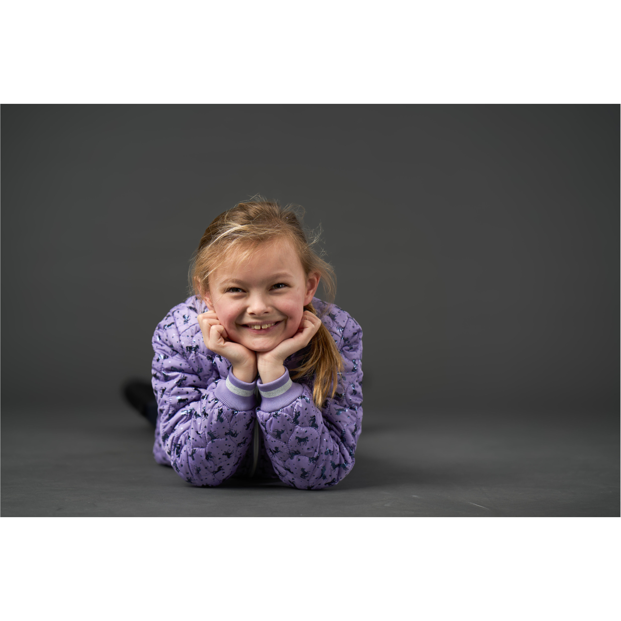 Kinder Reitjacke ALANA aster purple