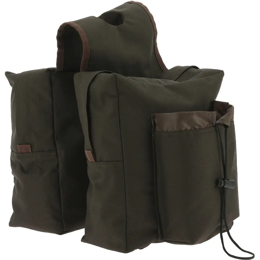Satteltaschen WESTERN DOUBLE 600D braun