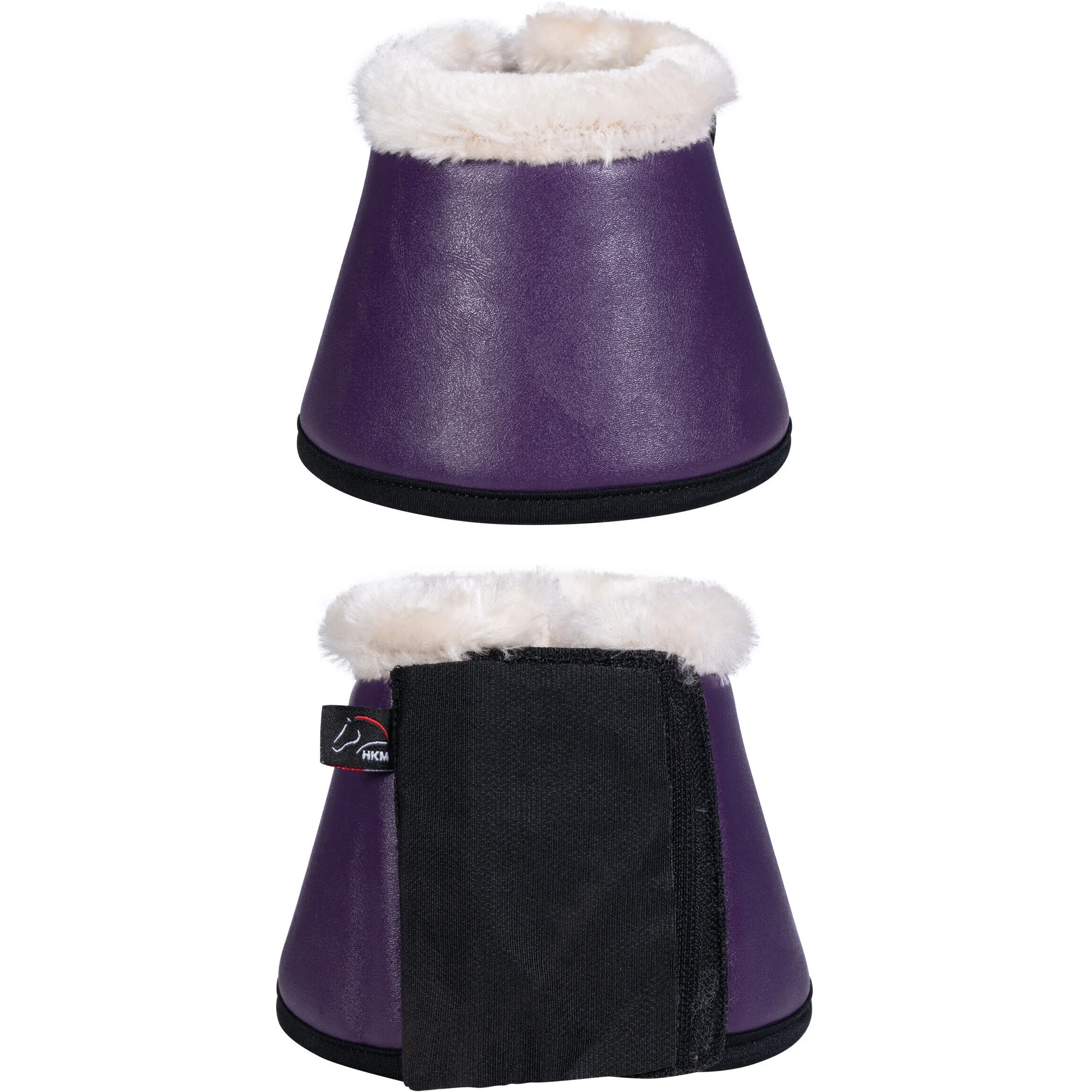 Hufglocken COMFORT PREMIUM FUR dunkellila