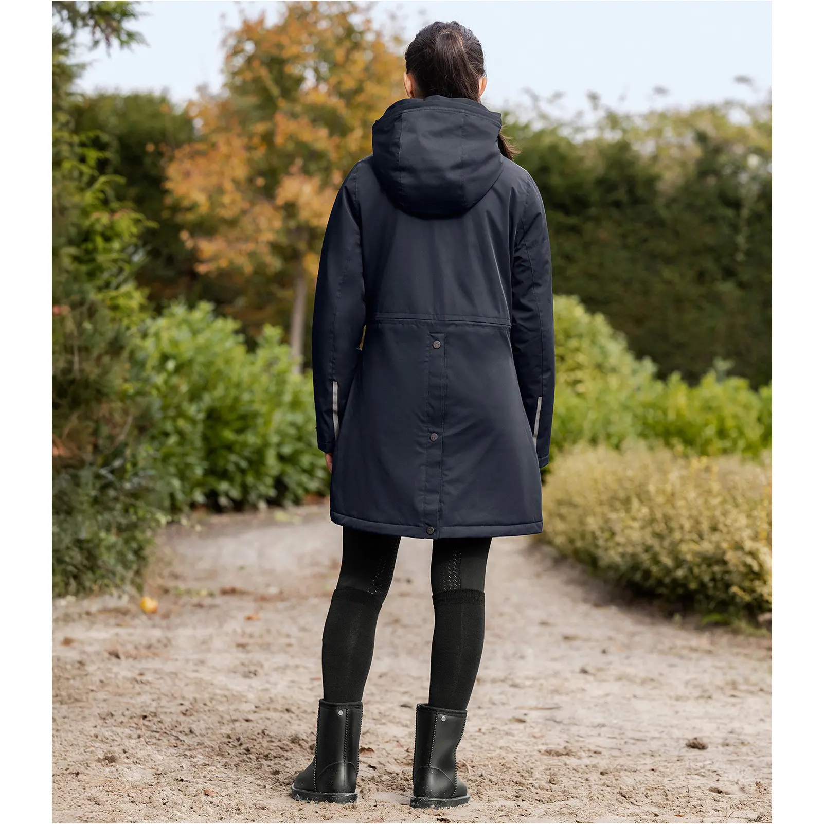 Teens Funktions-Reitparka AVA tiefblau