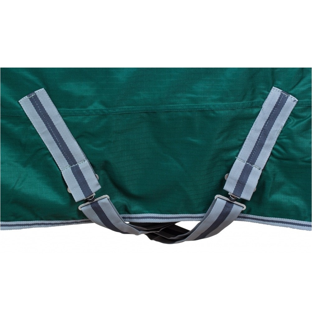 Winterdecke Full Neck 200g Füllung 600D BASICLINE grün - Posten