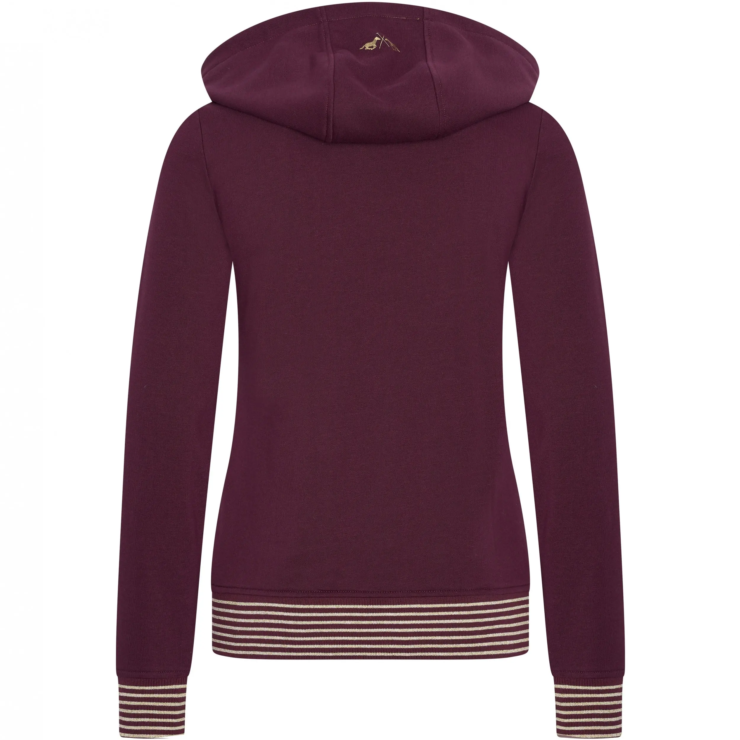 Damen Sweatjacke HVPBeau dark berry