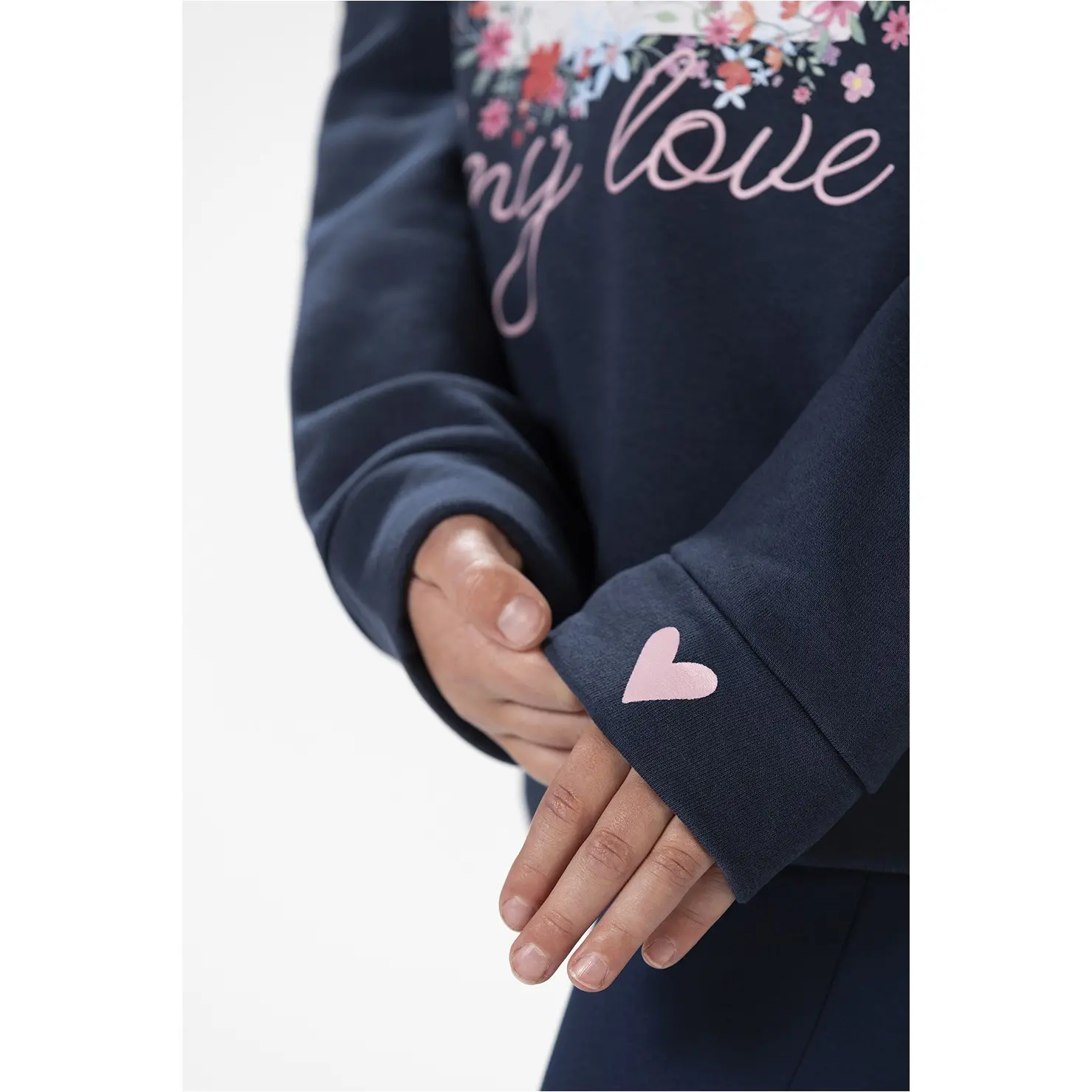 Kinder Hoody HORSE SPIRIT dunkelblau