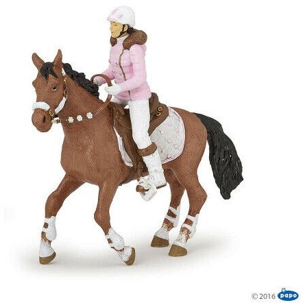 Pony Club mit 4 Figuren