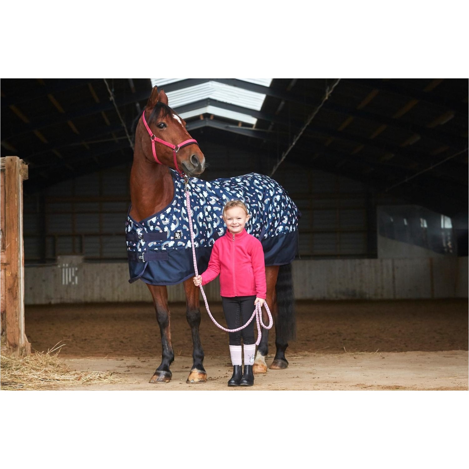 Turnoutdecke 100g Füllung 600D JOSH PONY navy