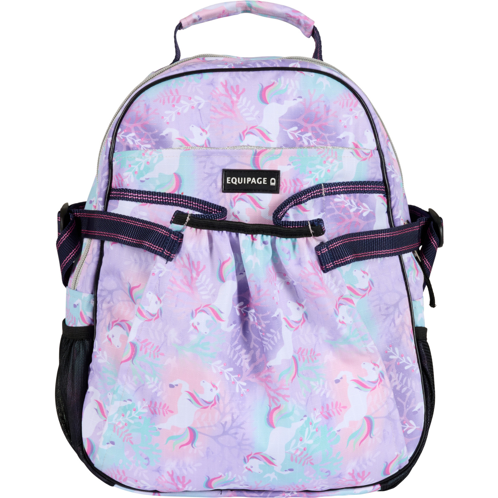 Kinder Rucksack mit Helmtasche KLARA lavender