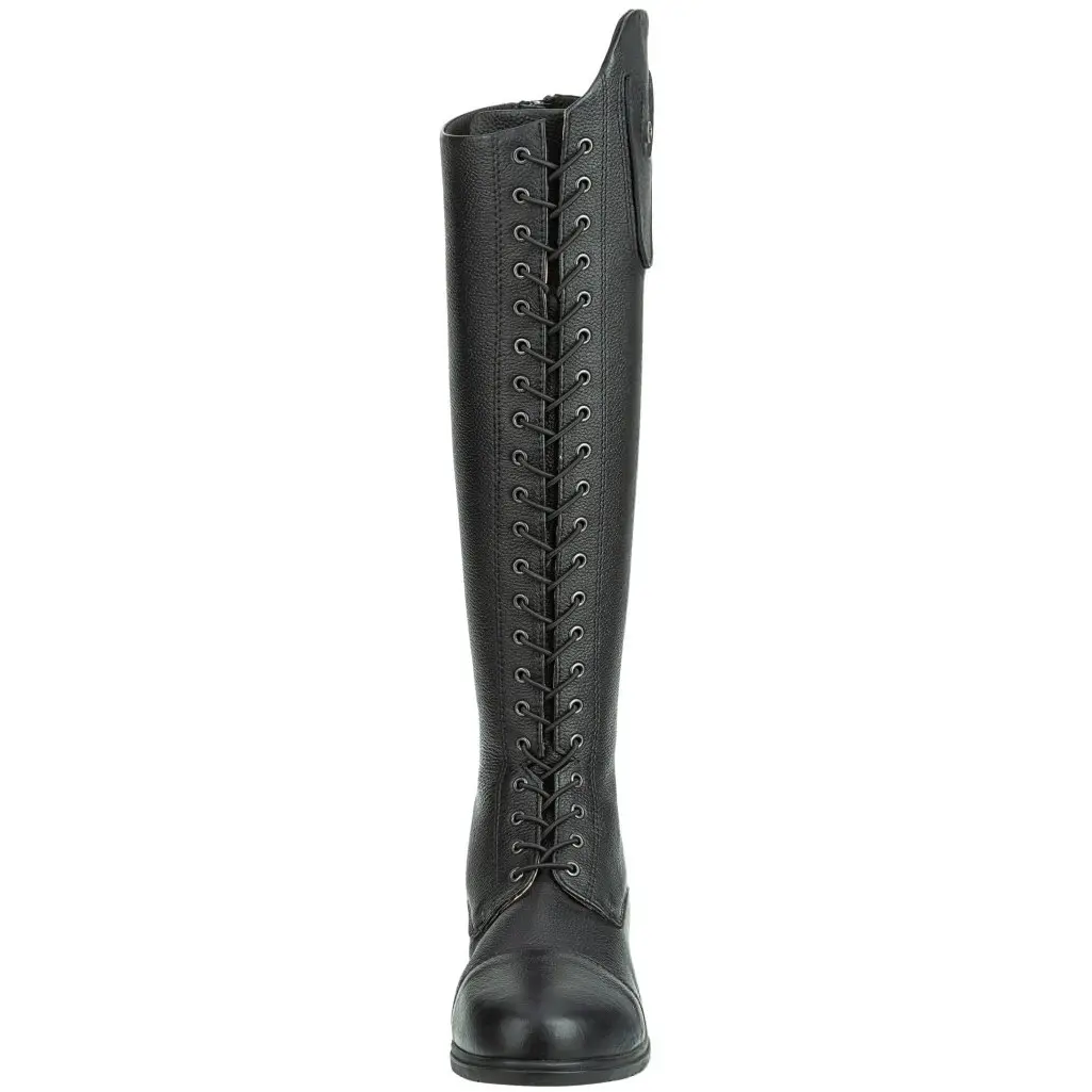 Kinder Reitstiefel NOVA KIDS FUN Polo CONVERTIBLE Echtleder schwarz