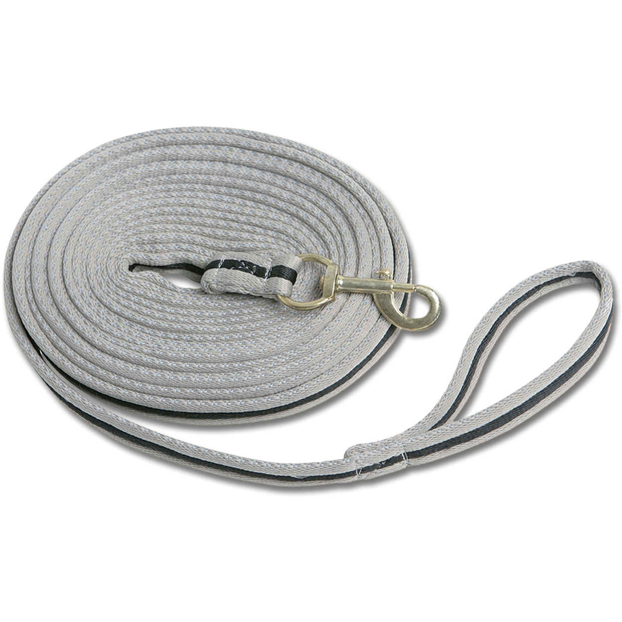 Longe GRIFFY grau/schwarz 800cm