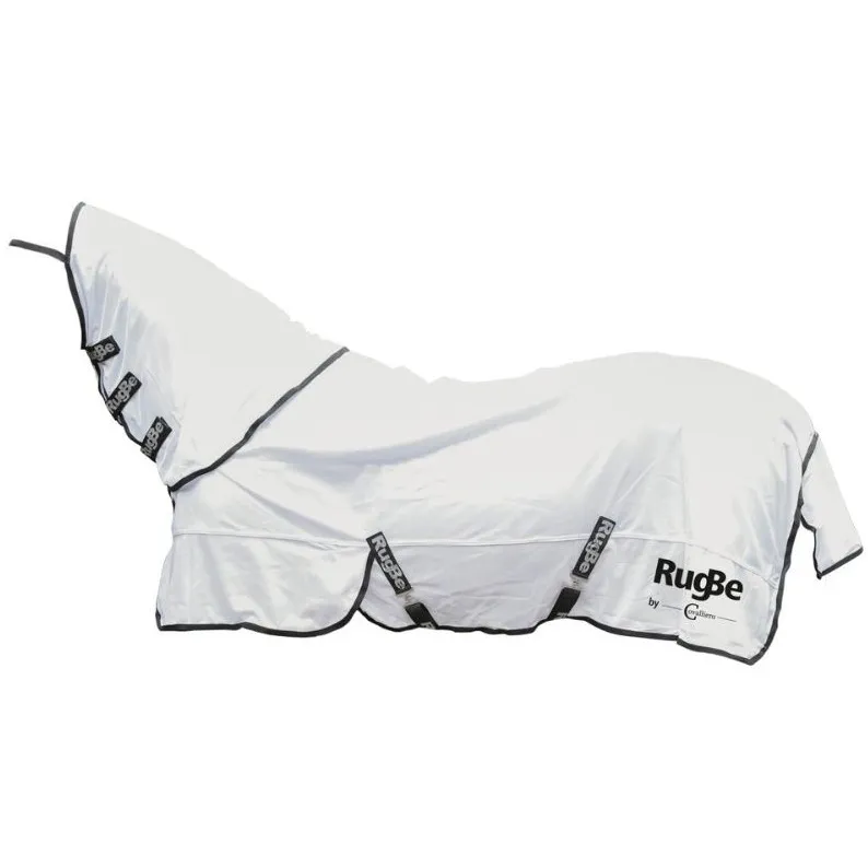 Fliegendecke mit Halsteil (abnehmbar) RugBe SUPERFLY weiß
