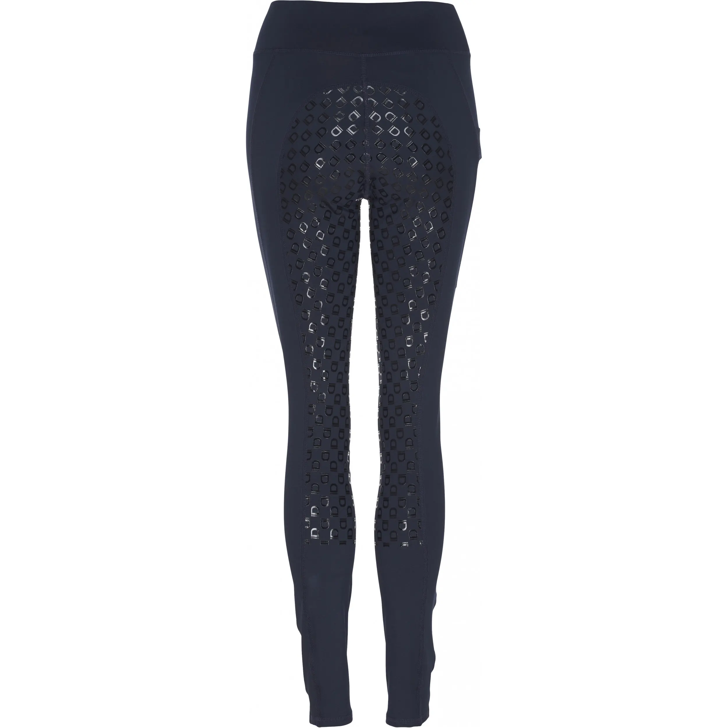 Damen Reitleggings Silikon Vollbesatz FINLEY navy