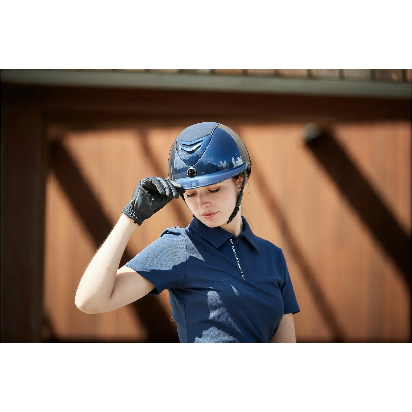 Damen Poloshirt NASH navy