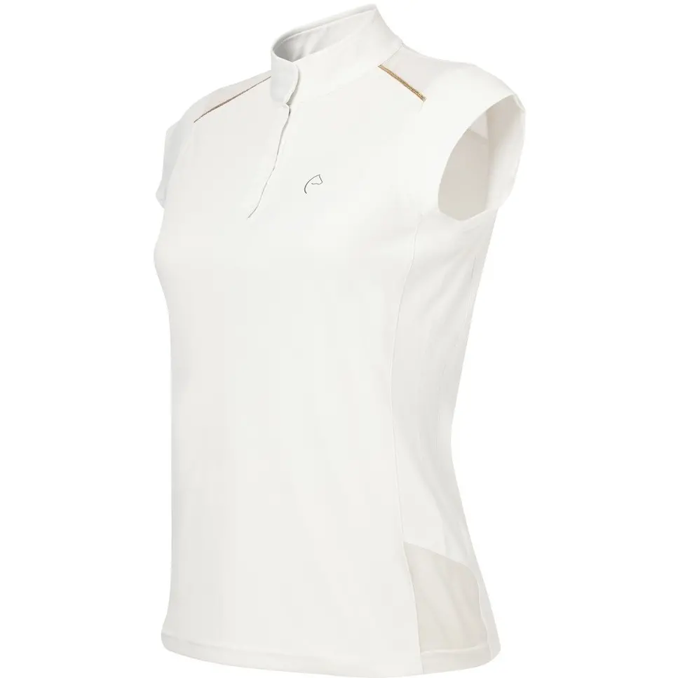 Damen Turnier-Poloshirt BRÜSSEL mit Mesheinsätzen weiß Damen Turnier-Poloshirt BRÜSSEL mit Mesheinsätzen weiß