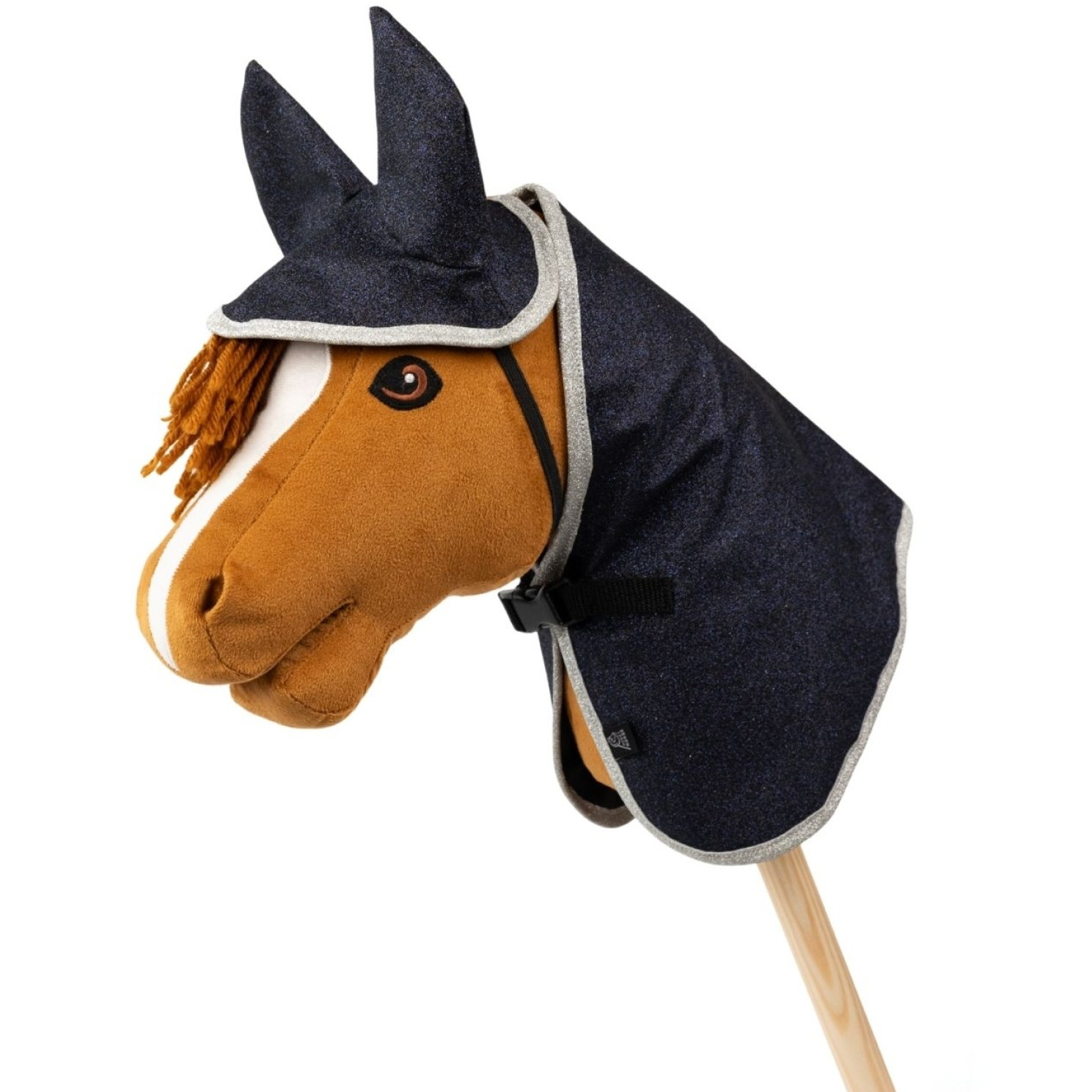 Spielzeugset Decke mit Fliegenhaube marineblau glitter Spielzeugset Decke mit Fliegenhaube marineblau glitter