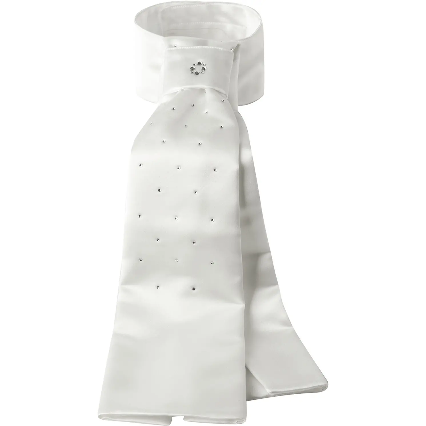 Plastron GRAZIA weiß Damen