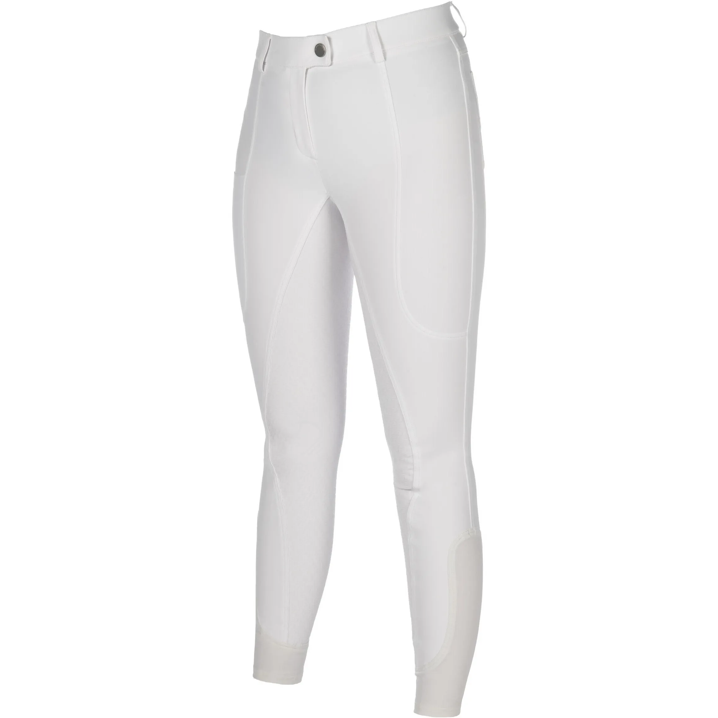 Damen Reithose Silikon Vollbesatz AMALFI weiß