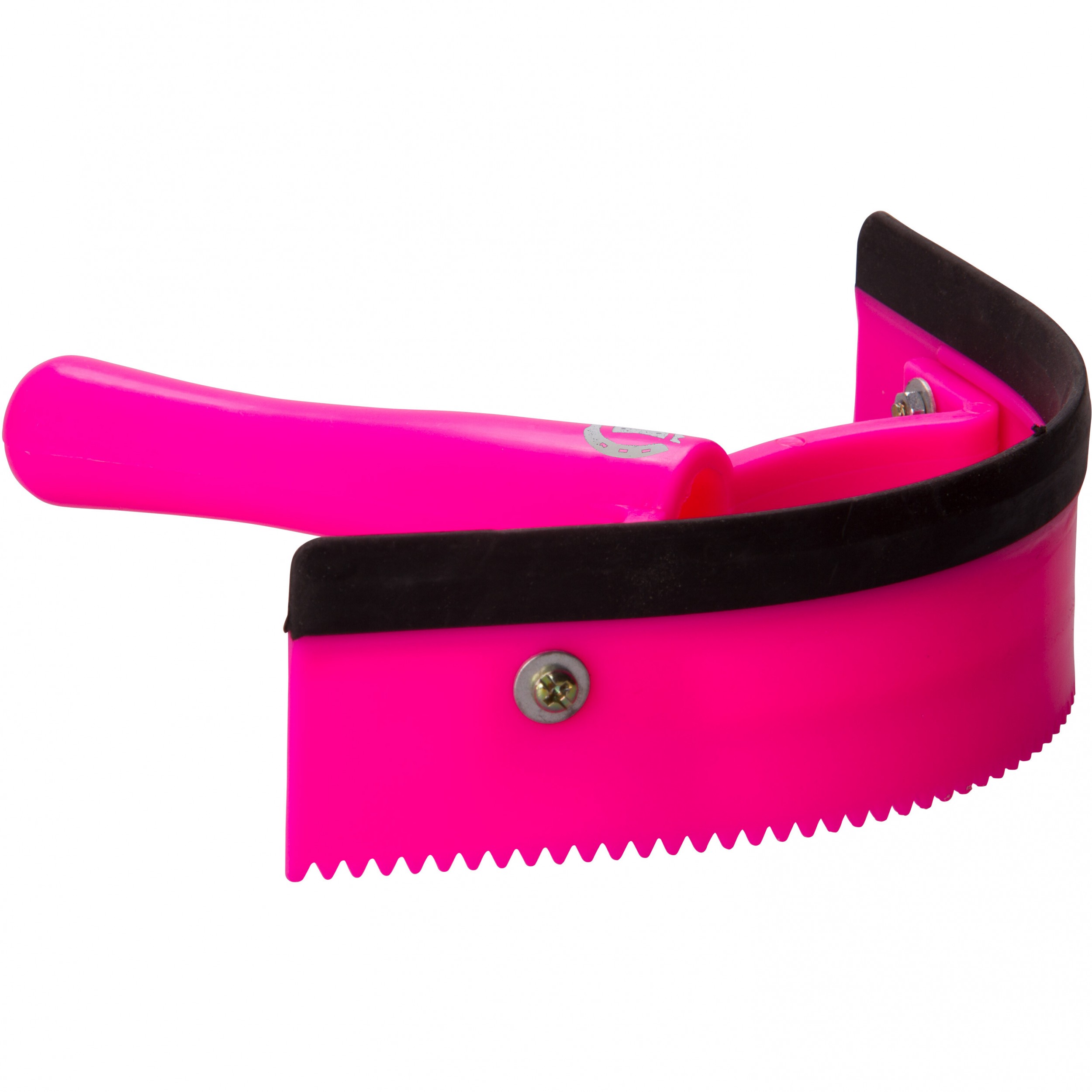 Schweißmesser halbrund PVC IRH neon pink