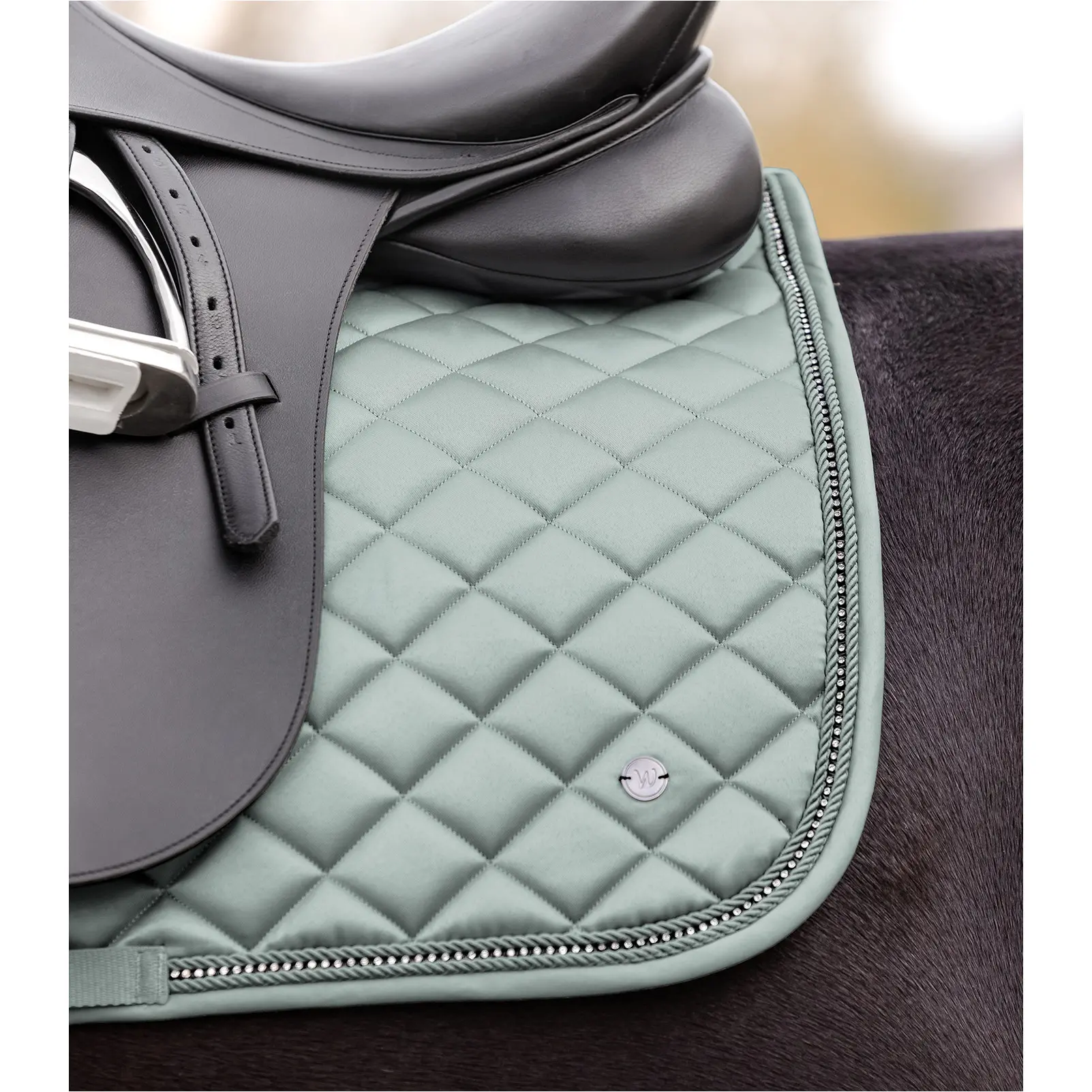 Schabracke NEPAL silberblau Schabracke NEPAL silberblau