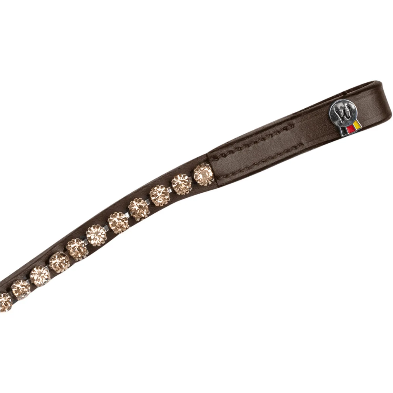 Stirnband GLAM X-Line braun/pfirsich