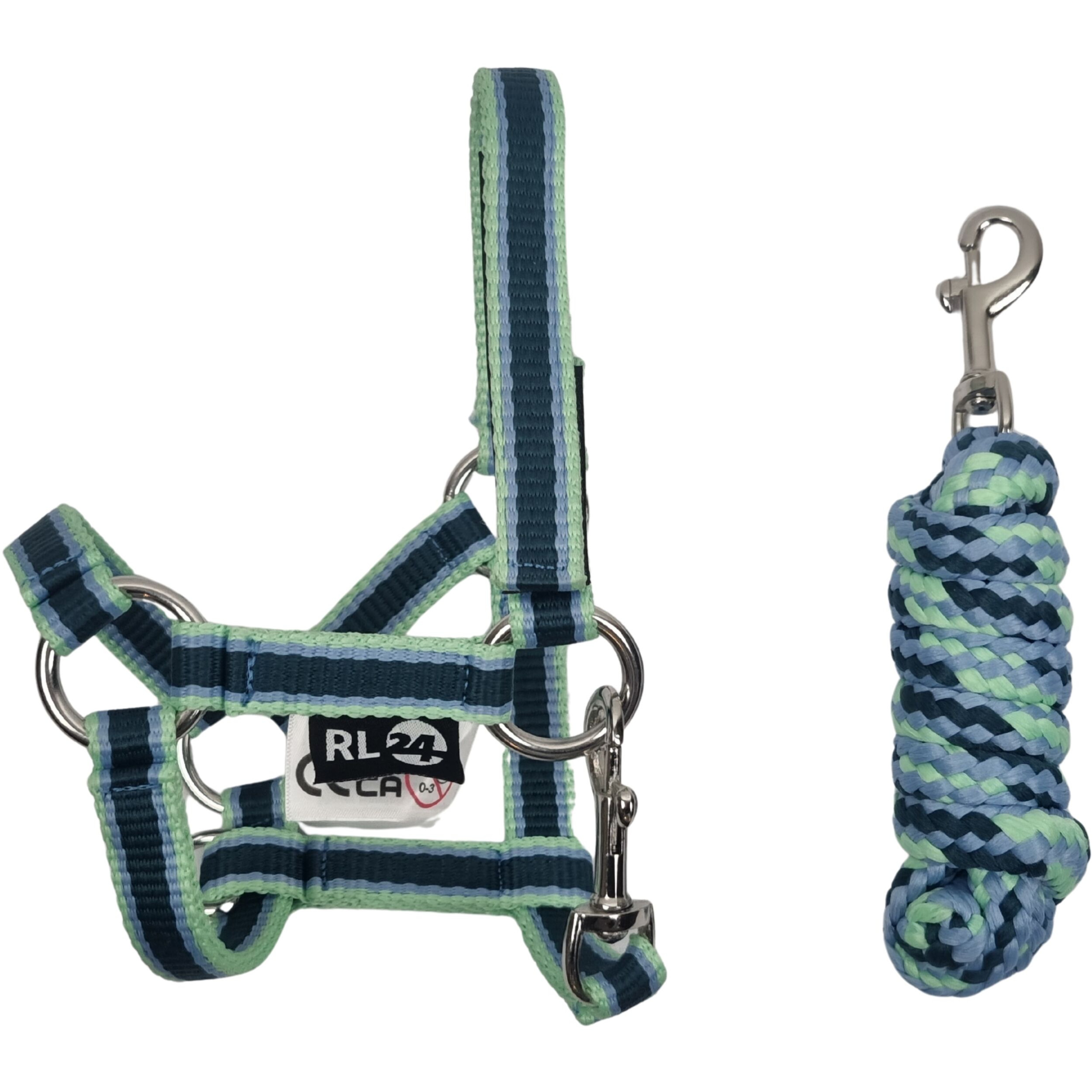 Halfter und Strick HOBBY HORSING tannengrün