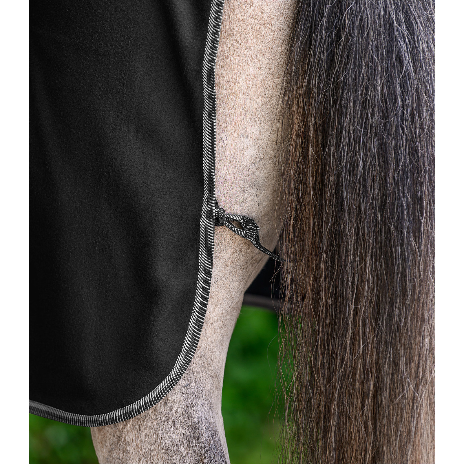 Fleecedecke ECONOMIC schwarz