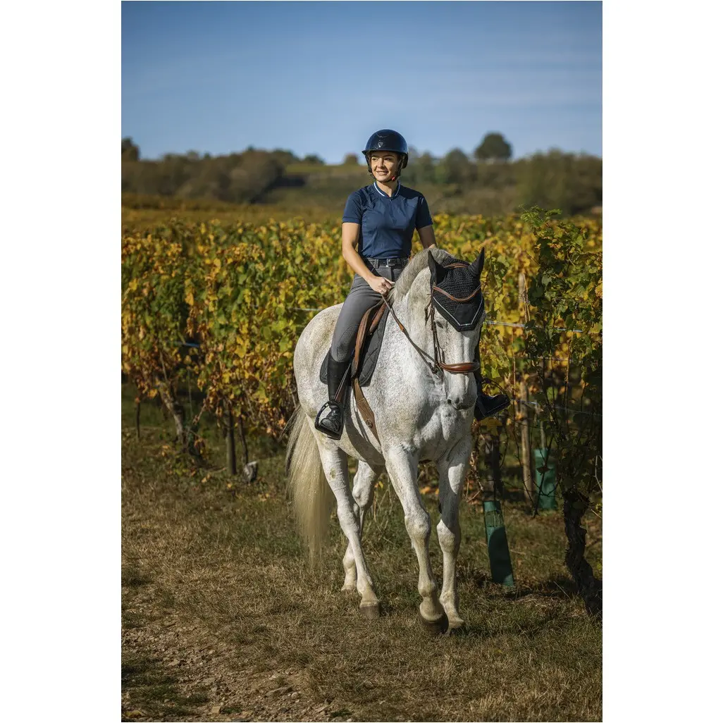 Damen Funktionsshirt ELODIE mit Mesheinsätzen marineblau Damen Funktionsshirt ELODIE mit Mesheinsätzen marineblau