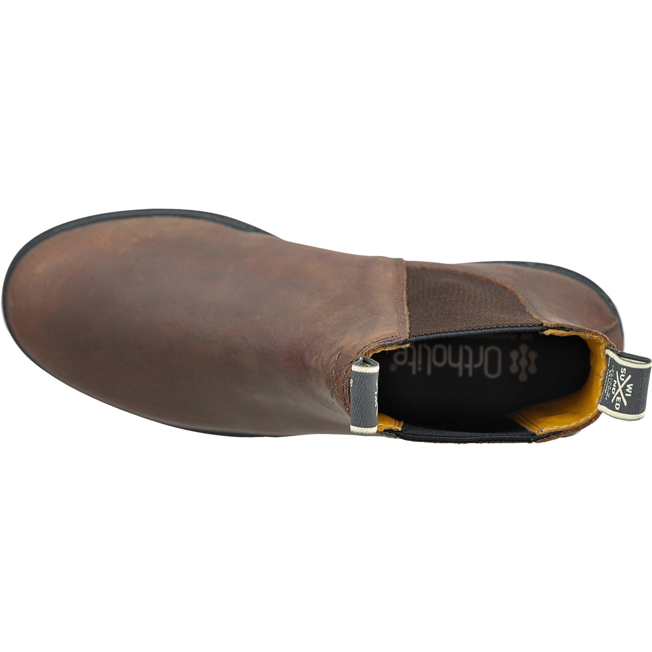 Winter Reitstiefeletten NEW WORK Eco Echtleder braun